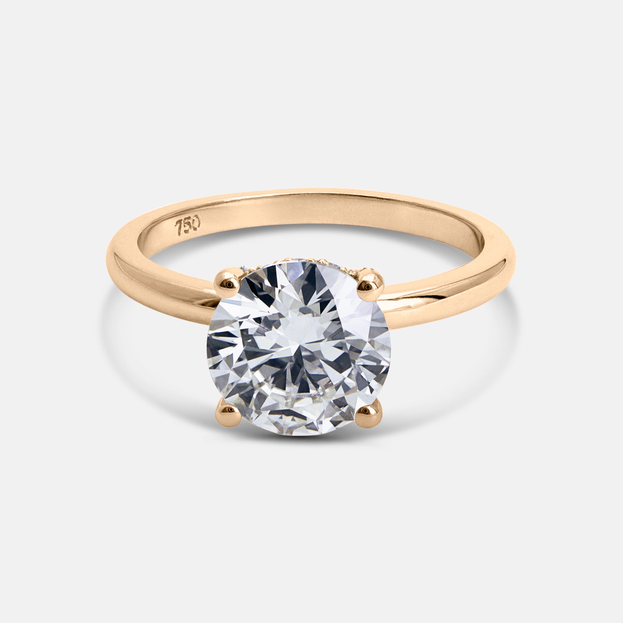 Rebecca Brilliant Cut Engagement Ring