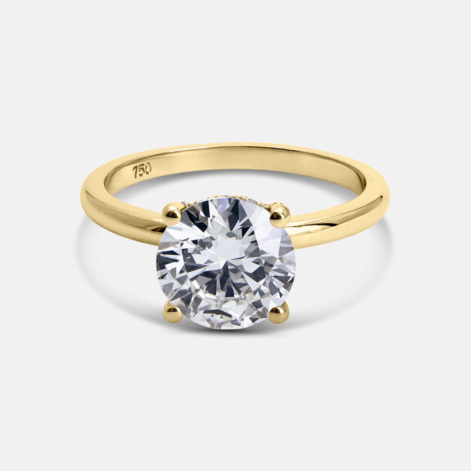 Rebecca Brilliant Cut Engagement Ring