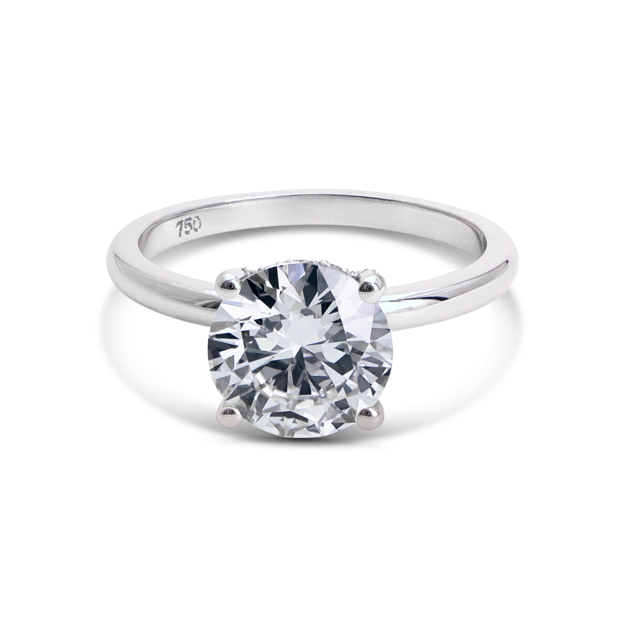 Rebecca Brilliant Cut Engagement Ring