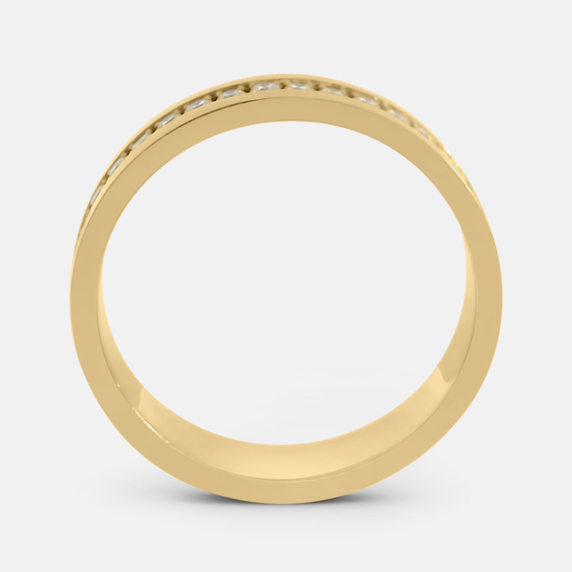 5mm Cigar Band w/ Diamonds