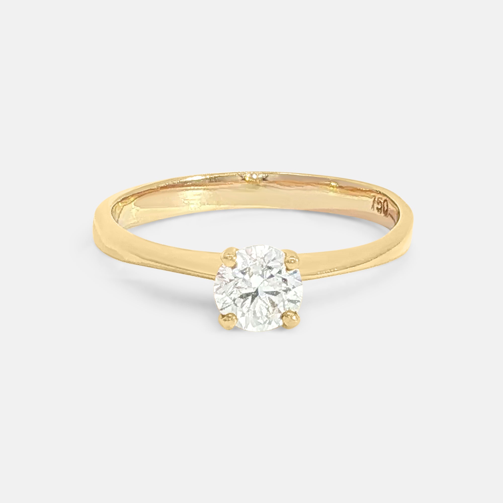 Bonnie Round Brilliant Engagement Ring