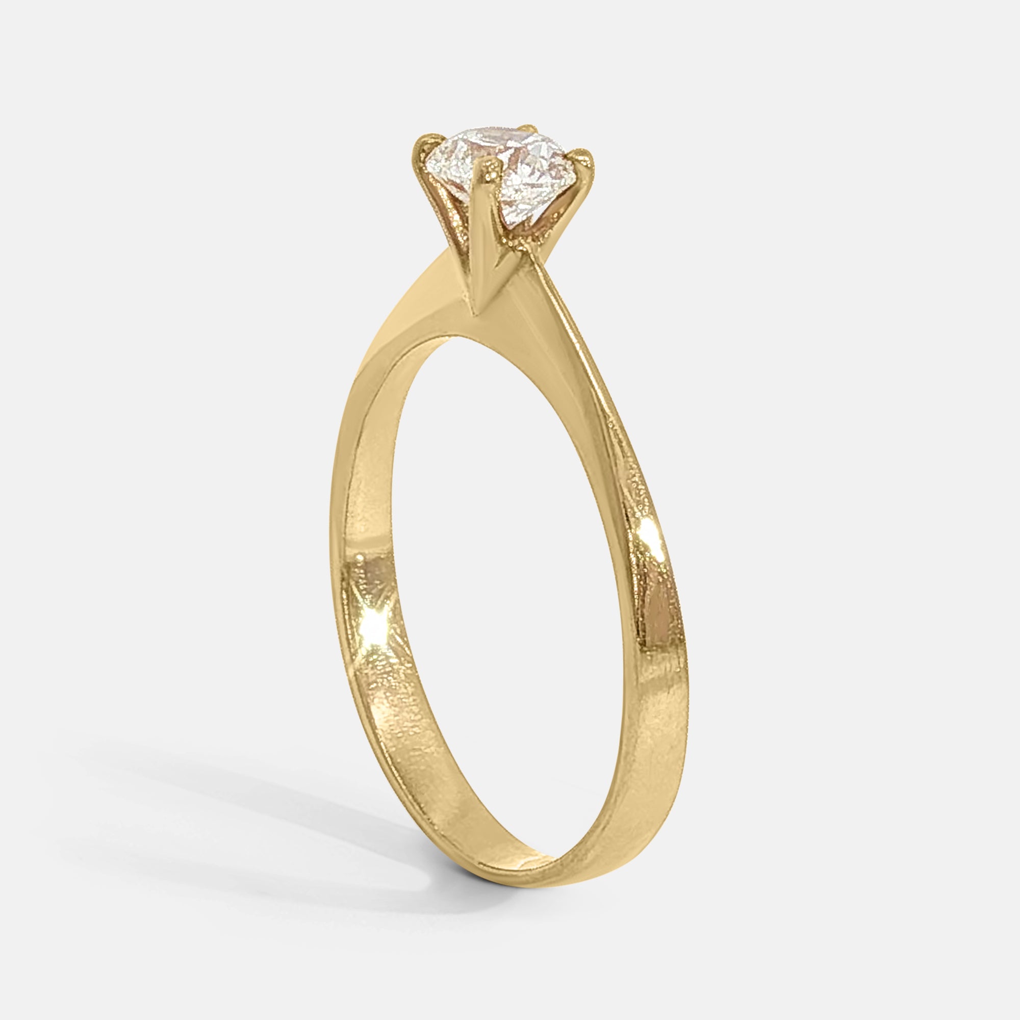Bonnie Round Brilliant Engagement Ring