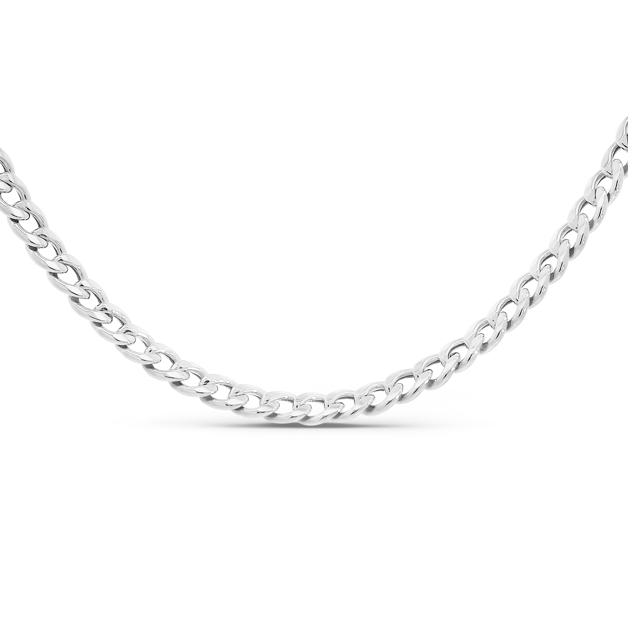 Everyday Curb Chain Necklace (56cm long)