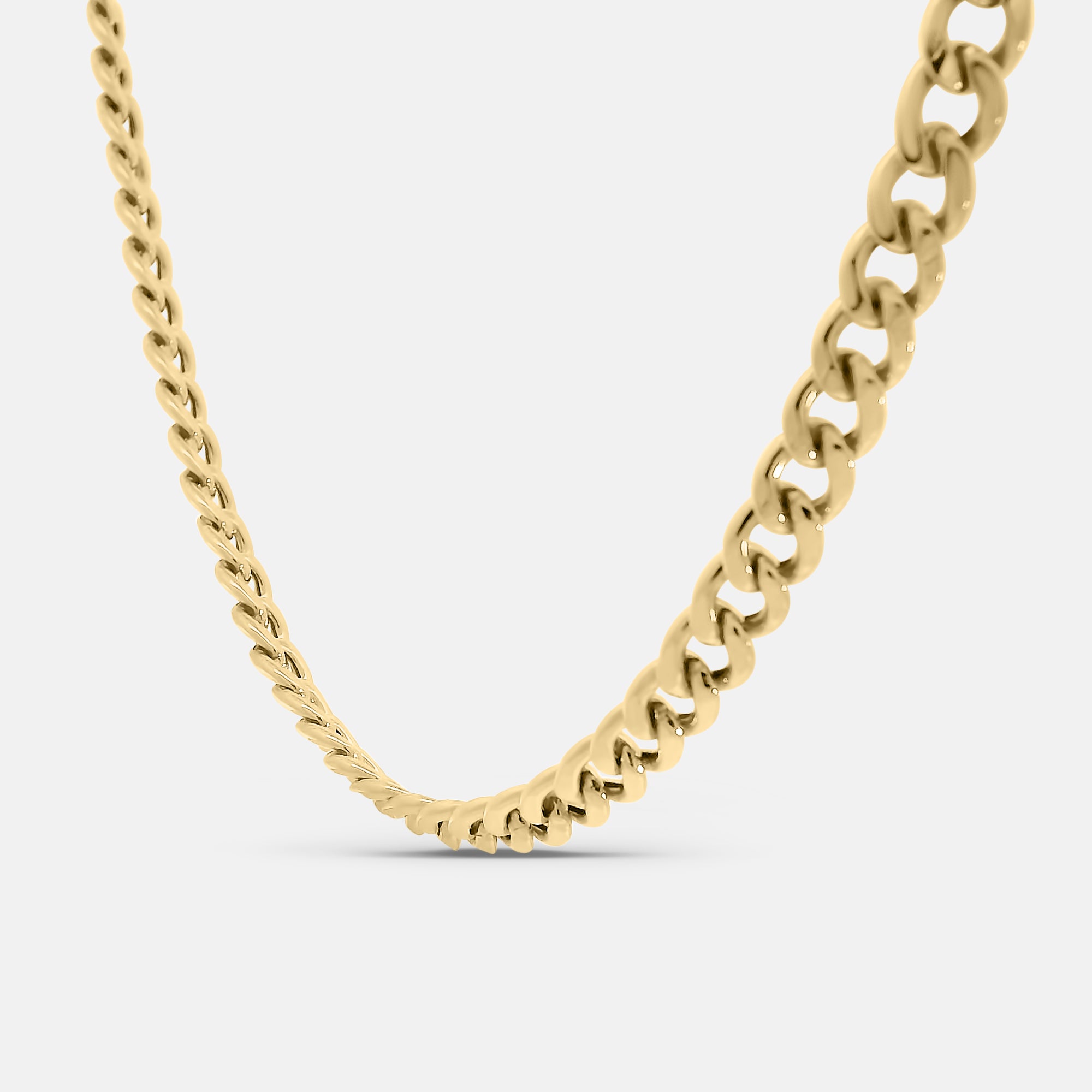 Everyday Curb Chain Necklace (56cm long)