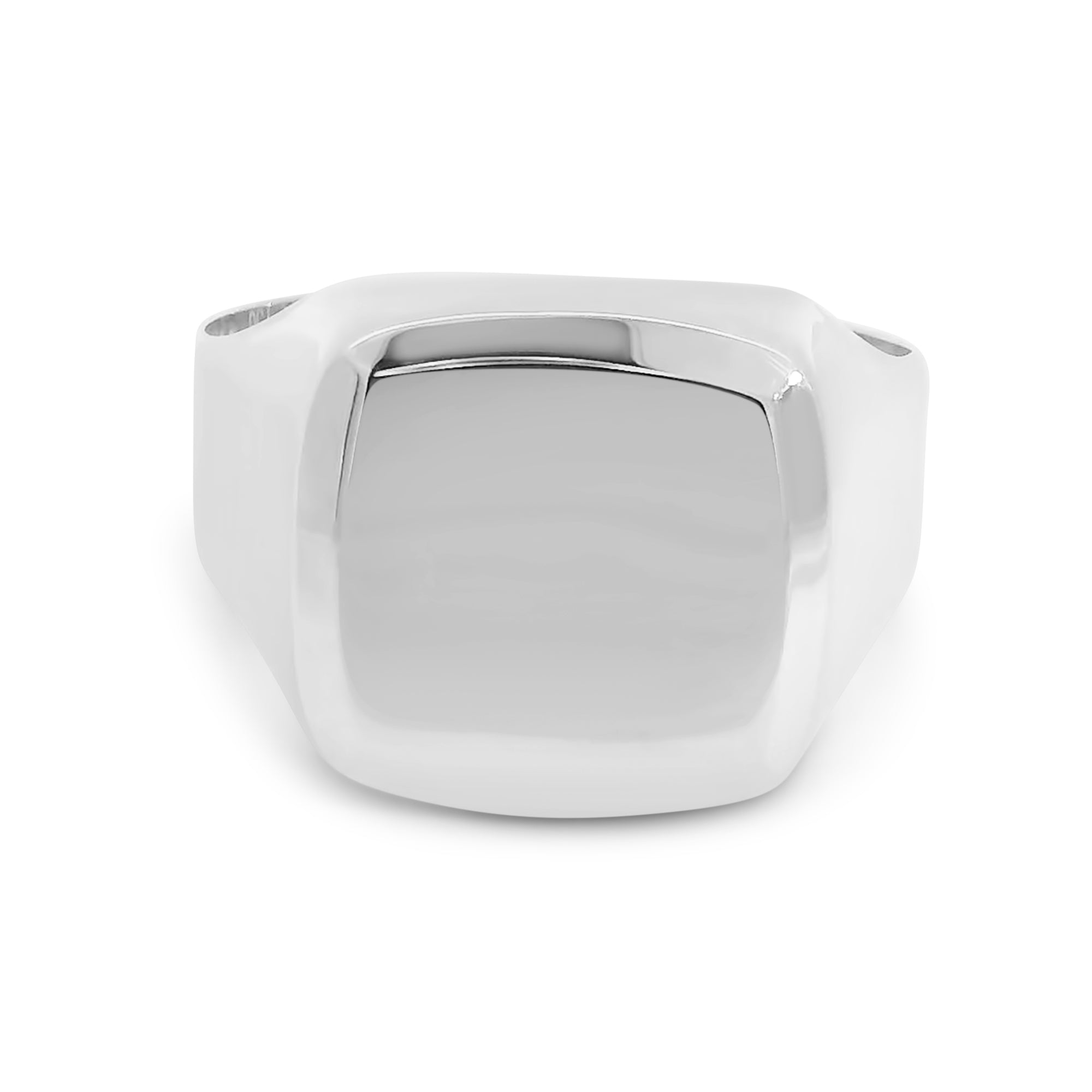 Signet Ring Beveled Square