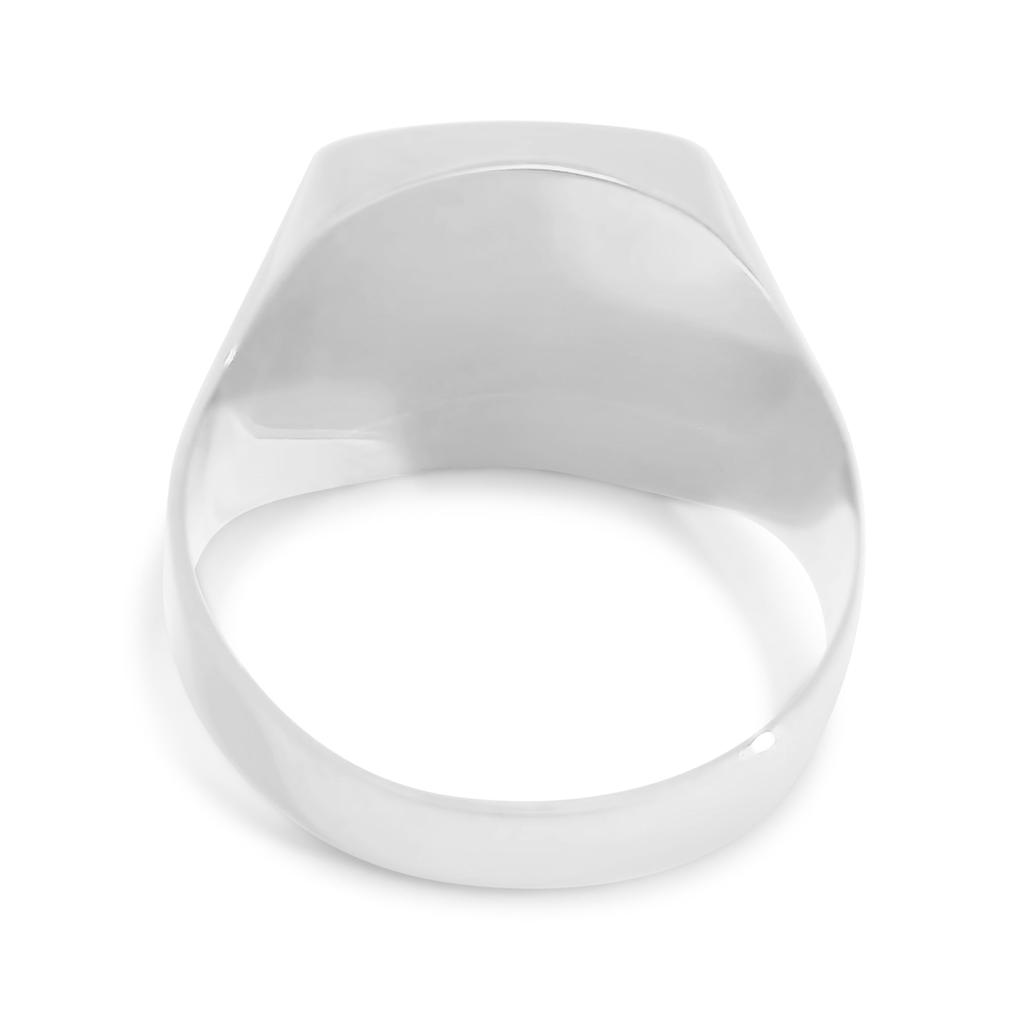 Signet Ring Beveled Square