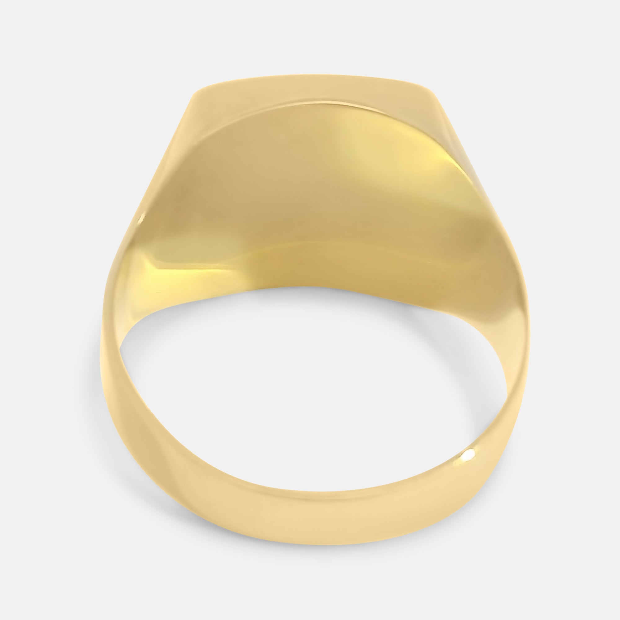 Signet Ring Beveled Square
