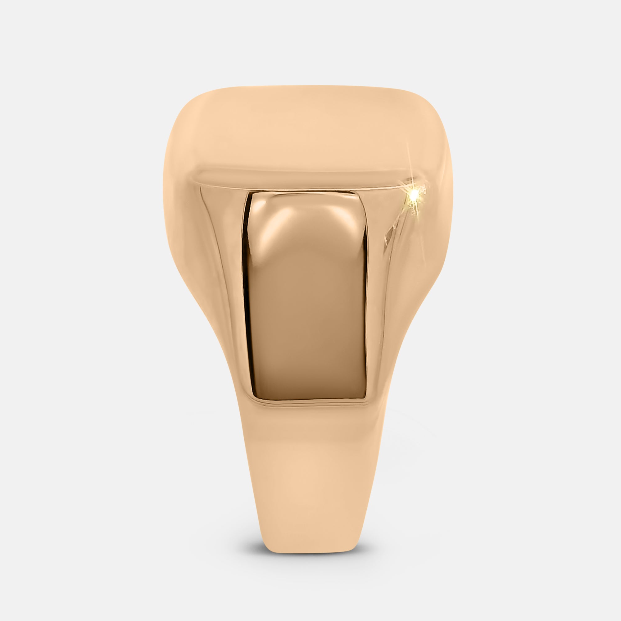 Signet Ring Beveled Square