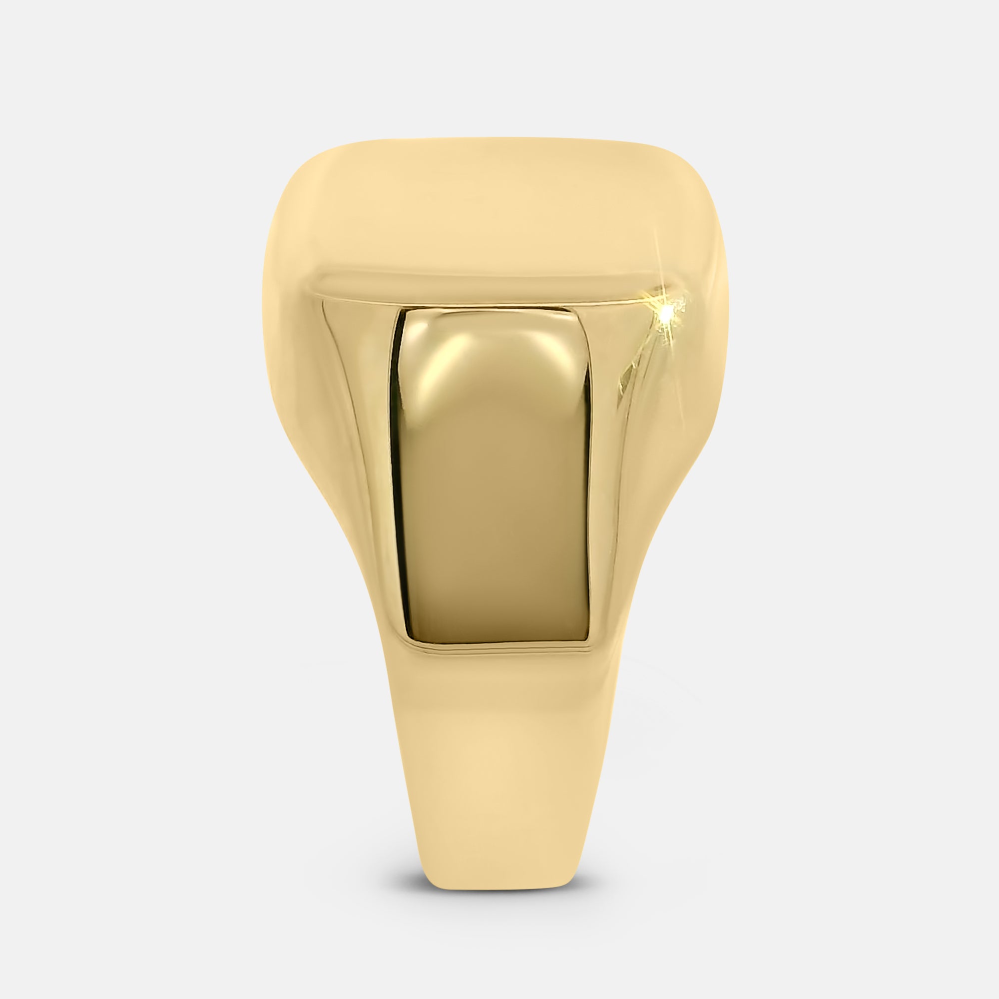 Signet Ring Beveled Square
