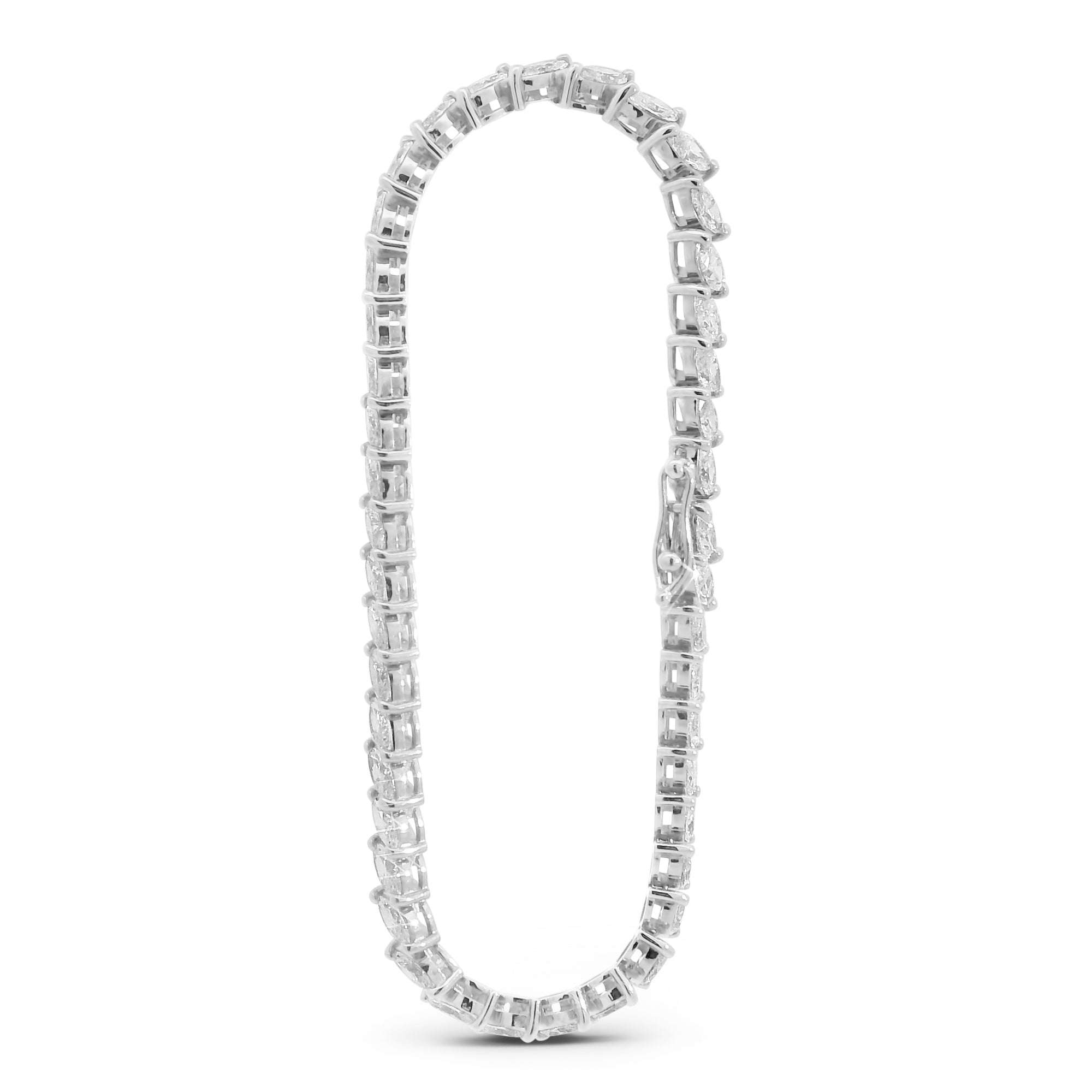 Marquise Tilted Tennis Bracelet