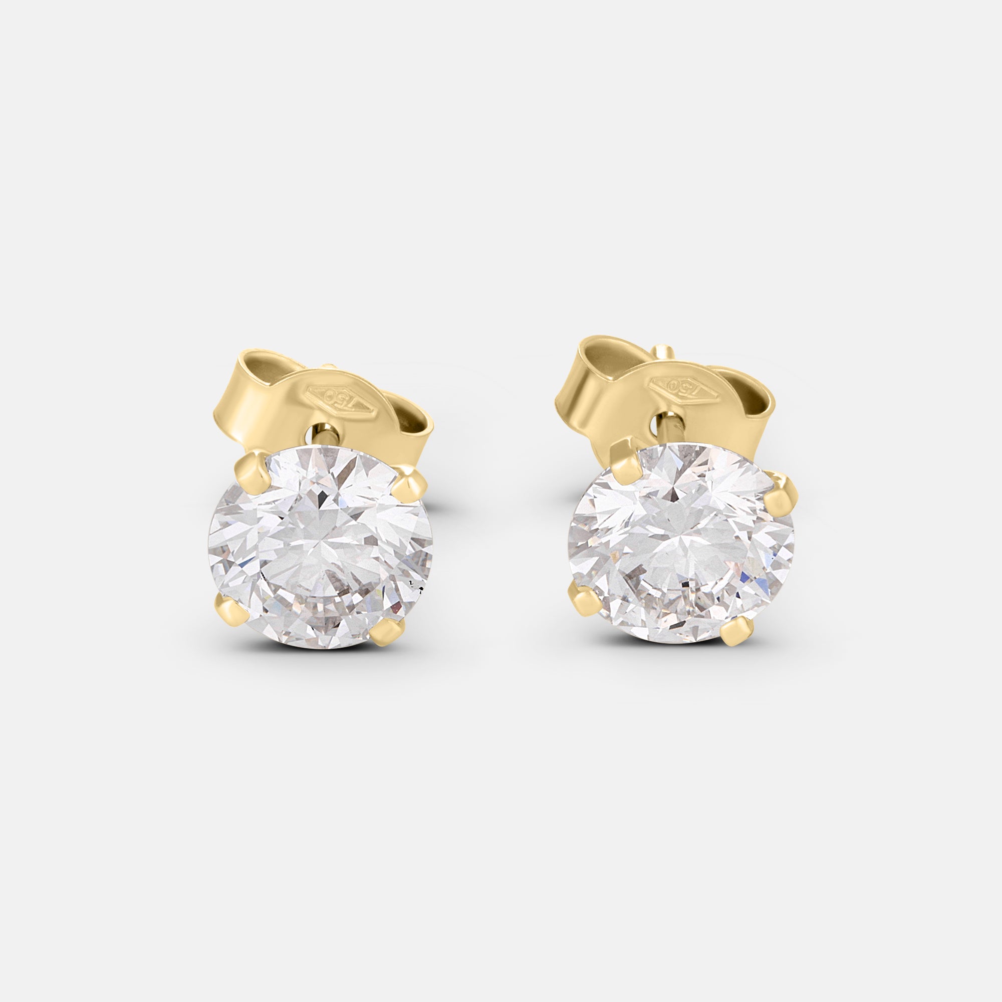 Diamond Stud Earrings 3tcw