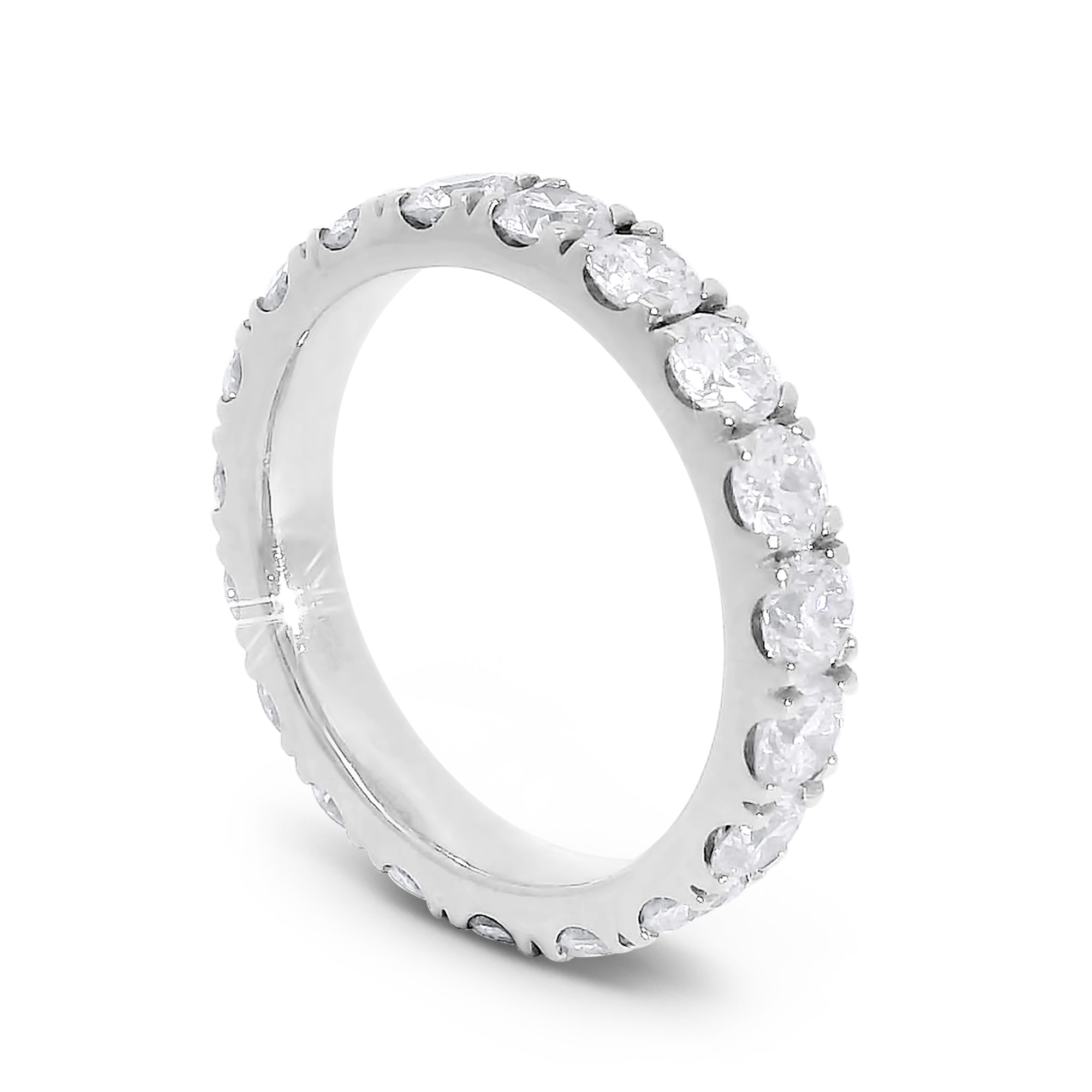 Eternity Full Pave Diamond Band (2.7tcw)
