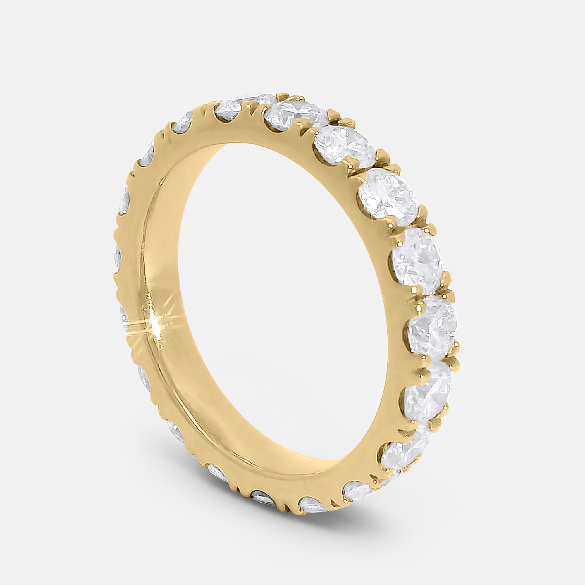 Eternity Full Pave Diamond Band (2.7tcw)