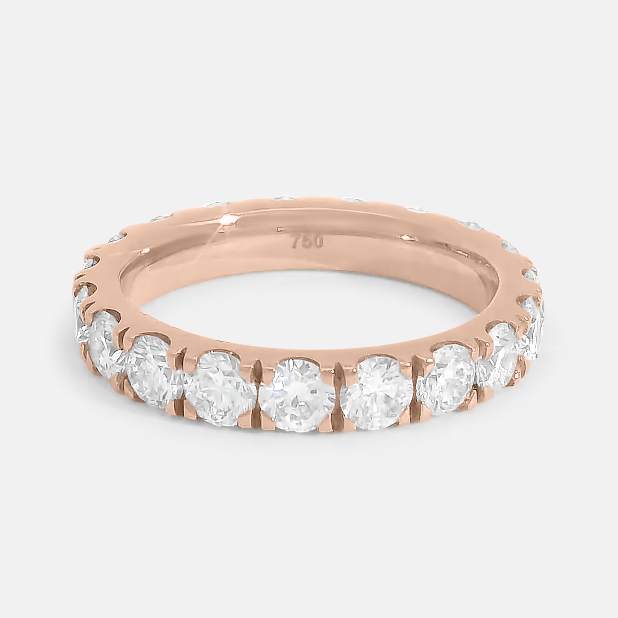 Eternity Full Pave Diamond Band (2.7tcw)