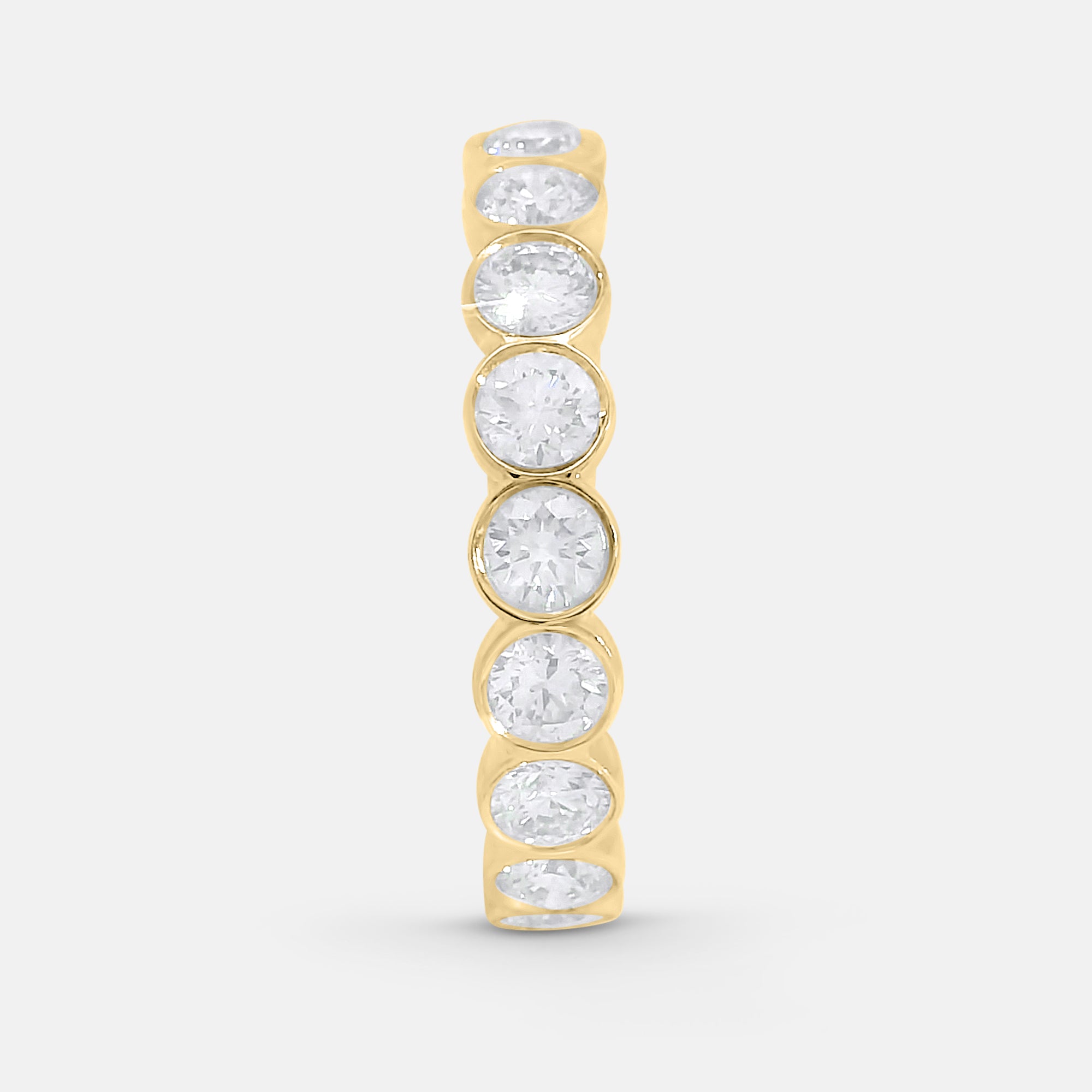 Eternity Brilliant Bezel Diamond Band