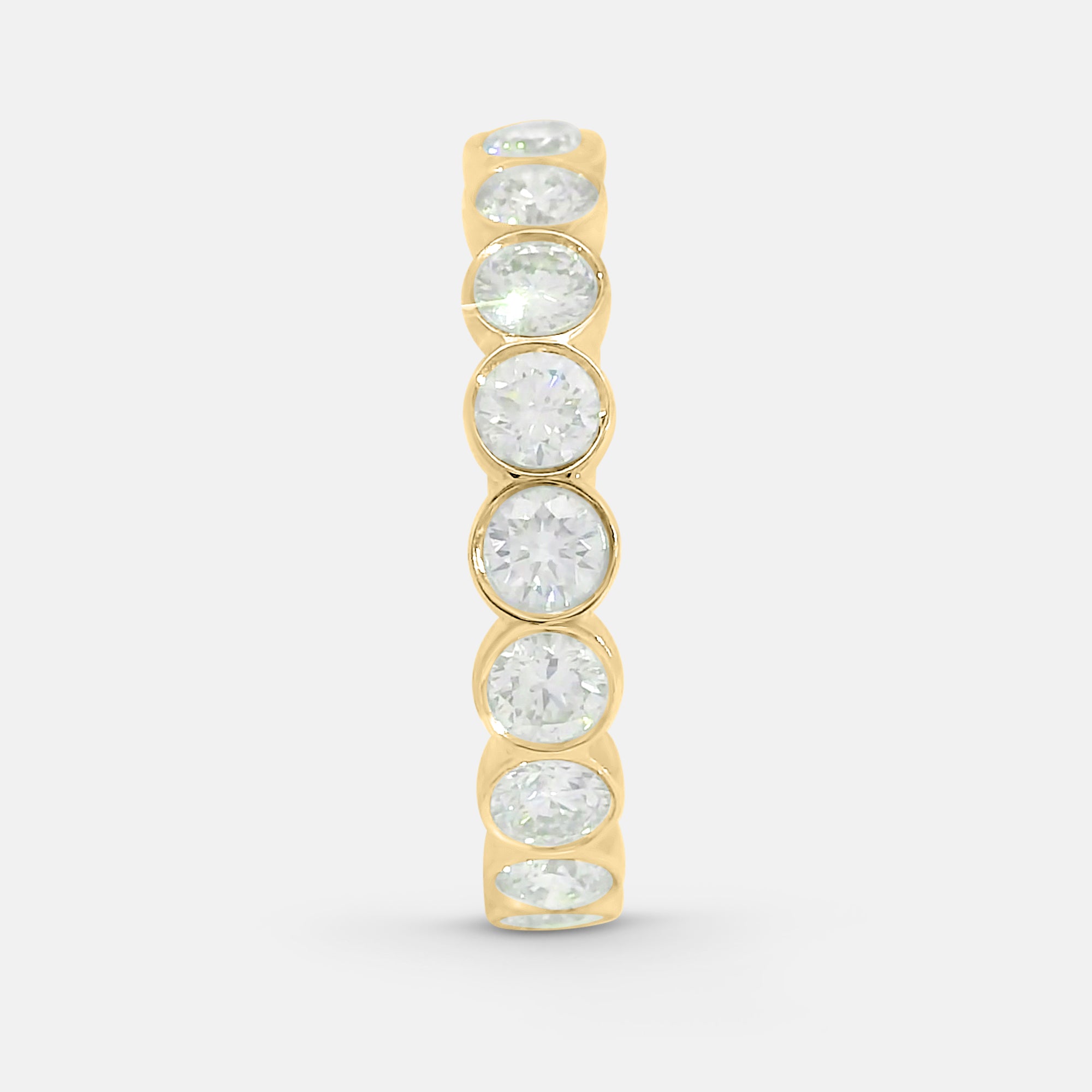 Eternity Brilliant Bezel Diamond Band
