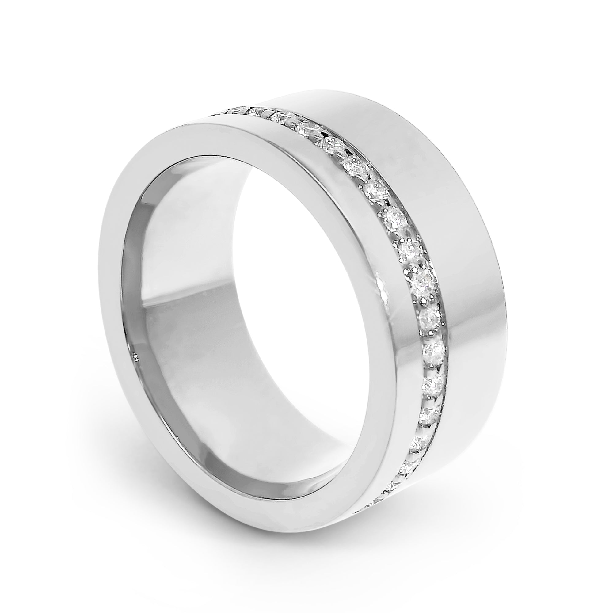 Cigar Diamond Channel Band