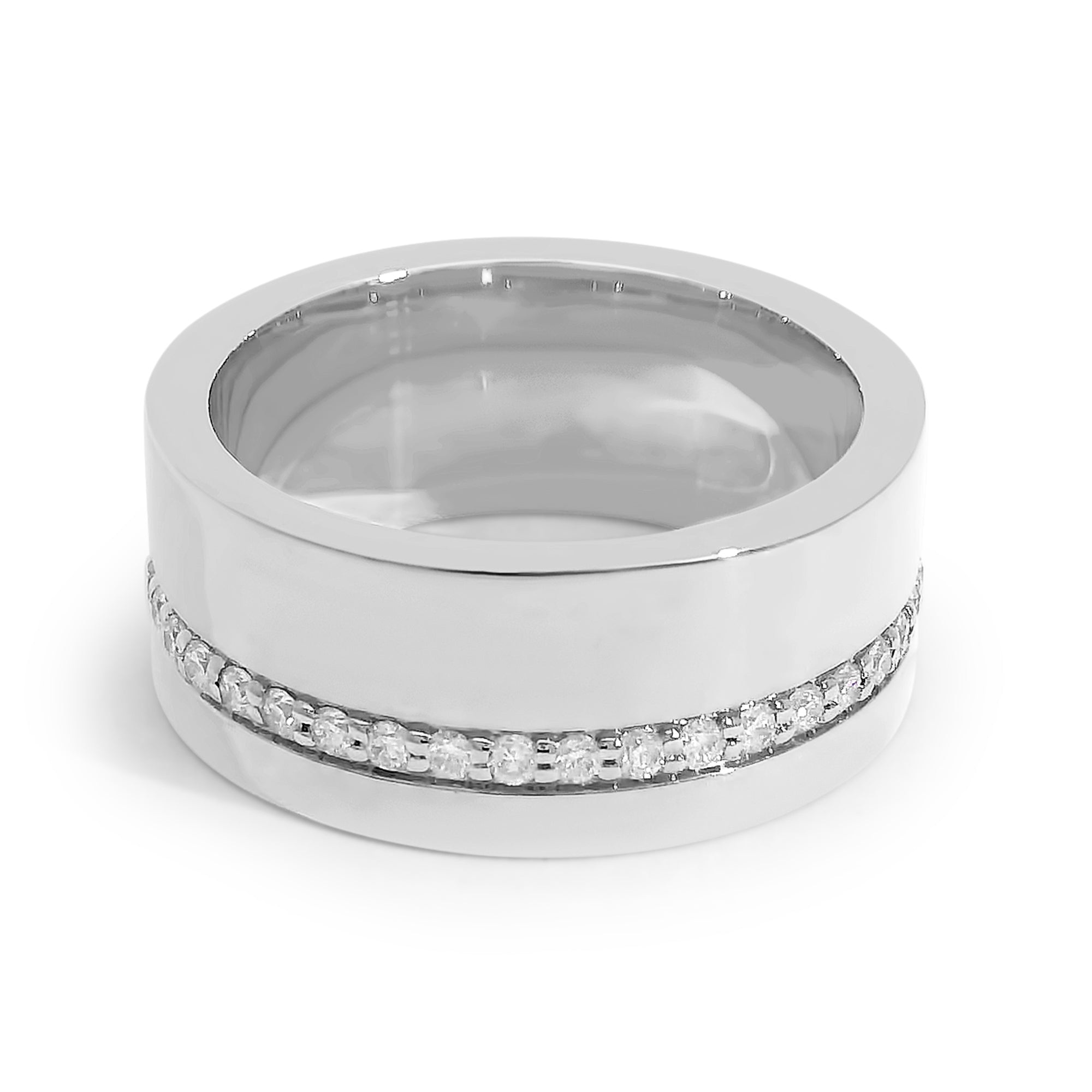 Cigar Diamond Channel Band