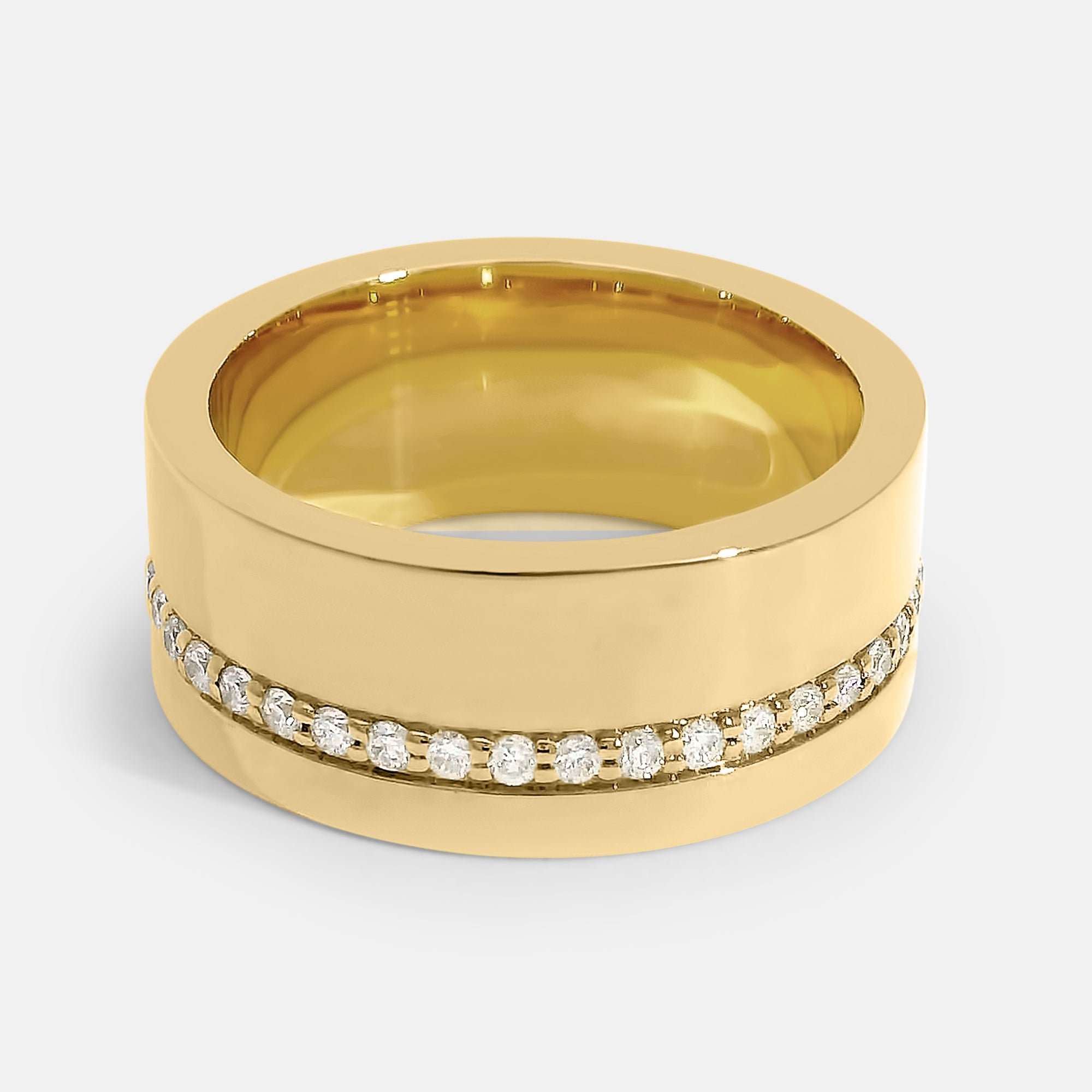 Cigar Diamond Channel Band
