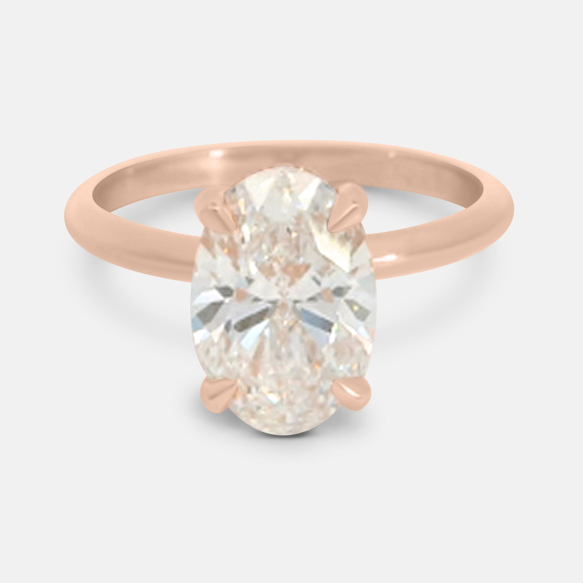 Elise Oval Cut Engagement Ring