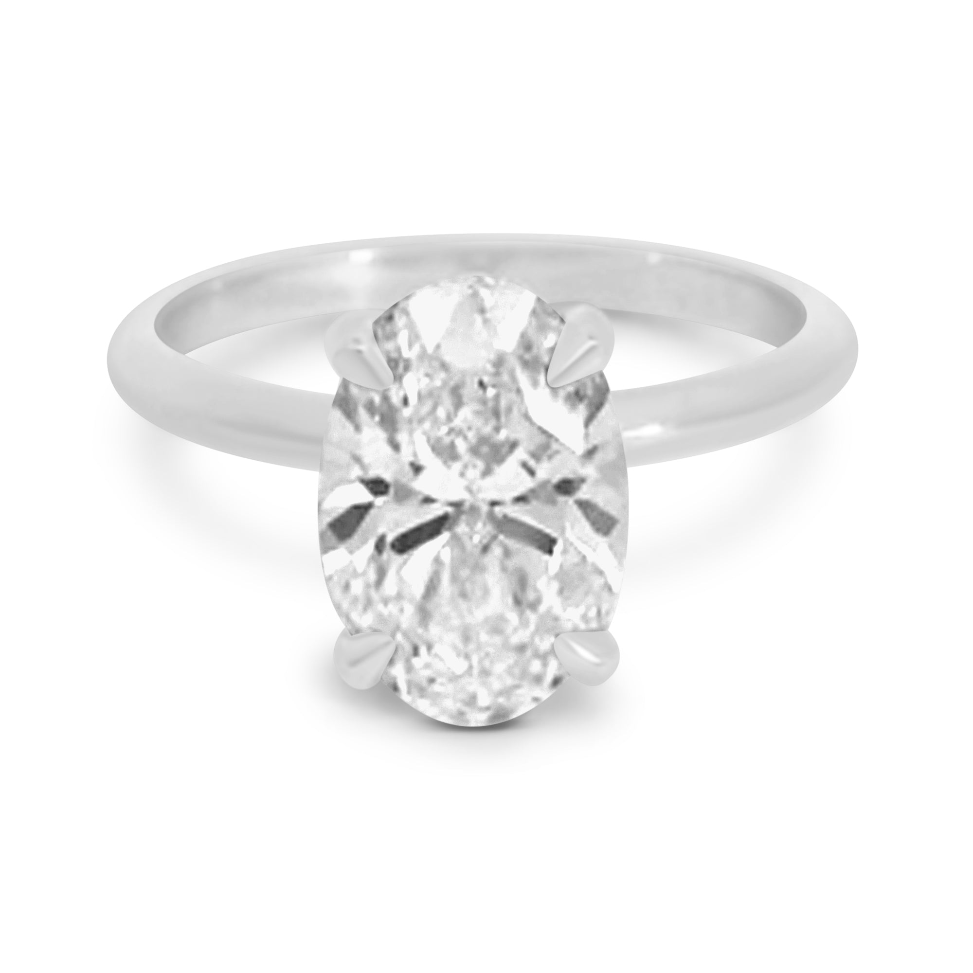 Elise Oval Cut Engagement Ring