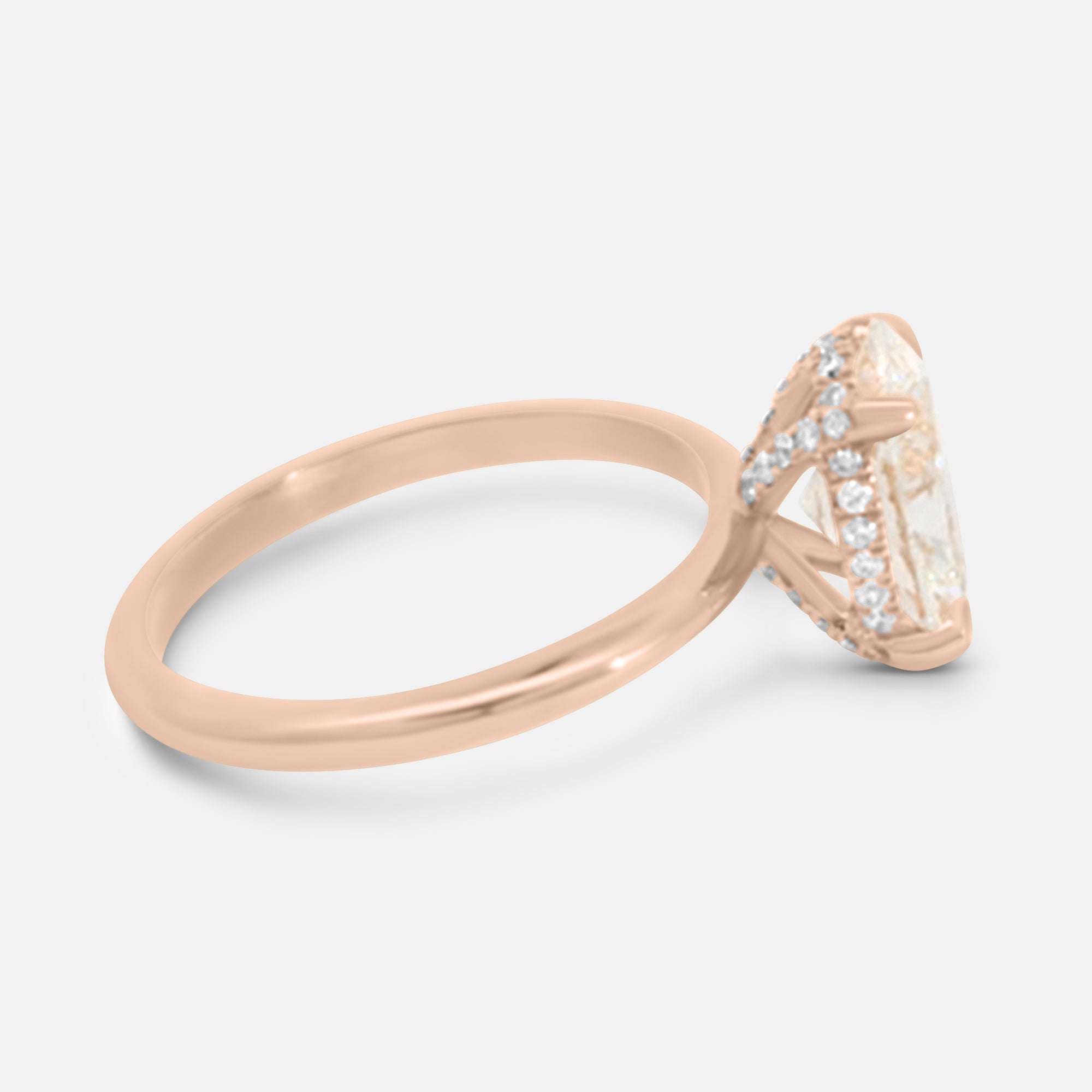Elise Oval Cut Engagement Ring