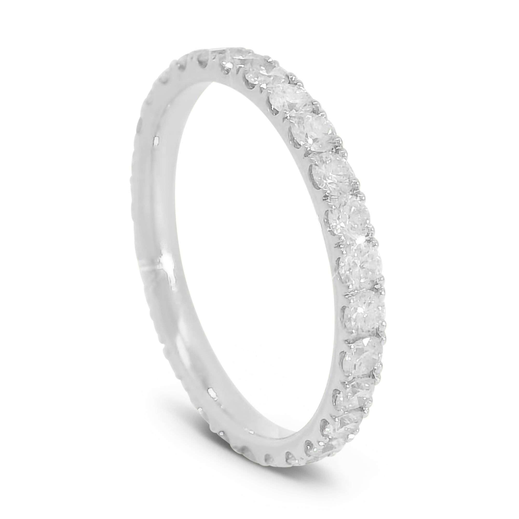 Full Pave Eternity Band (1tcw)