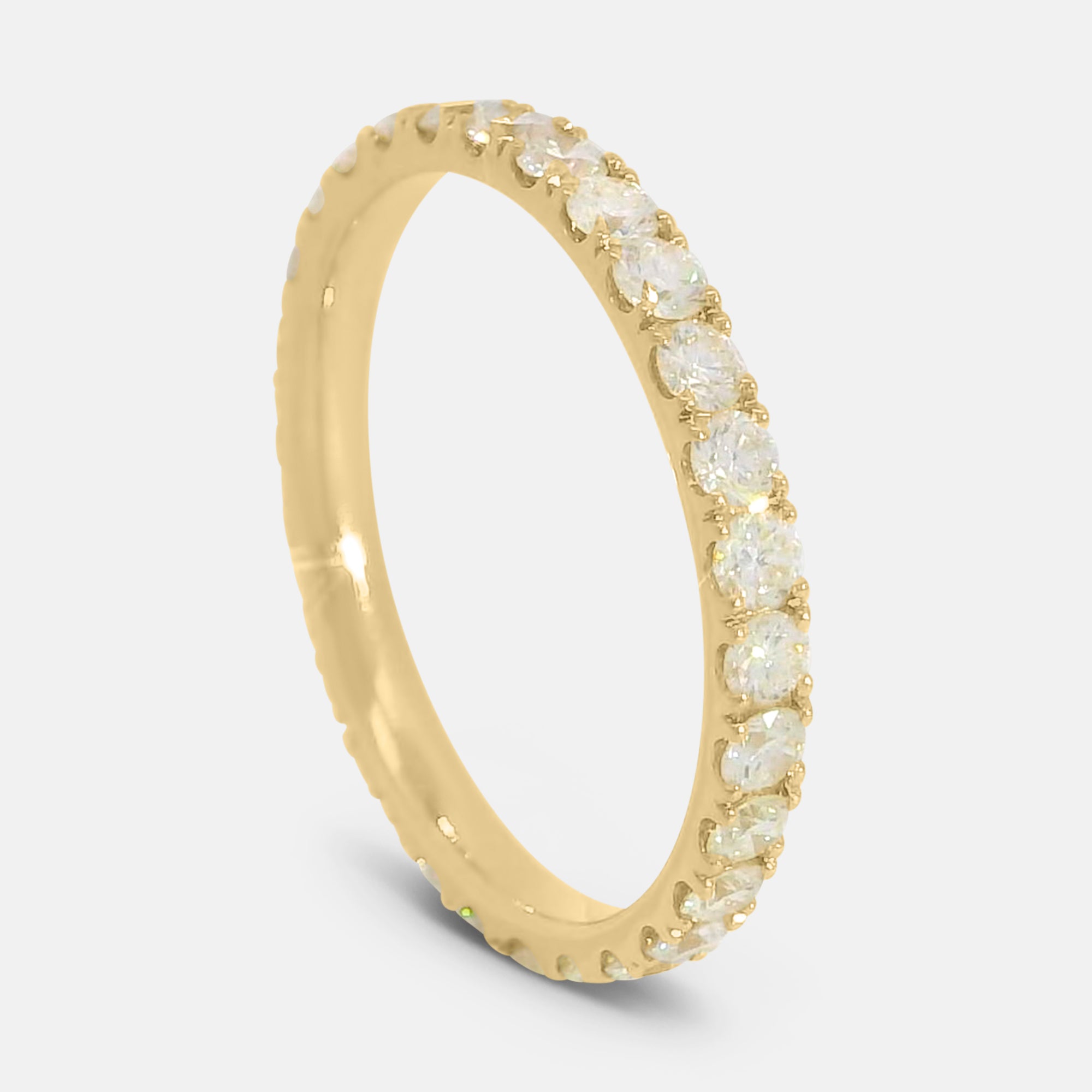 Full Pave Eternity Band (1tcw)
