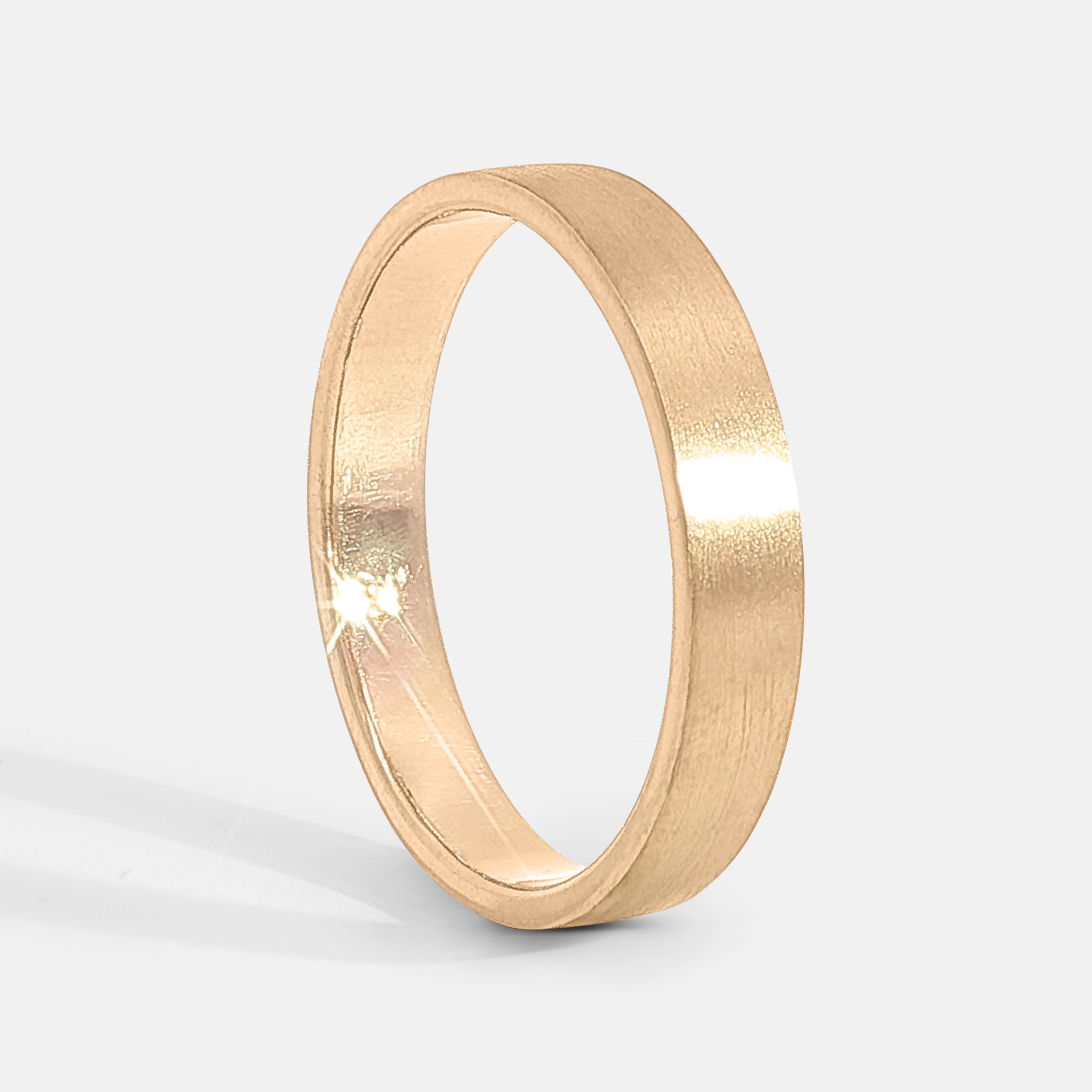 3.5mm Brushed Cigar Band