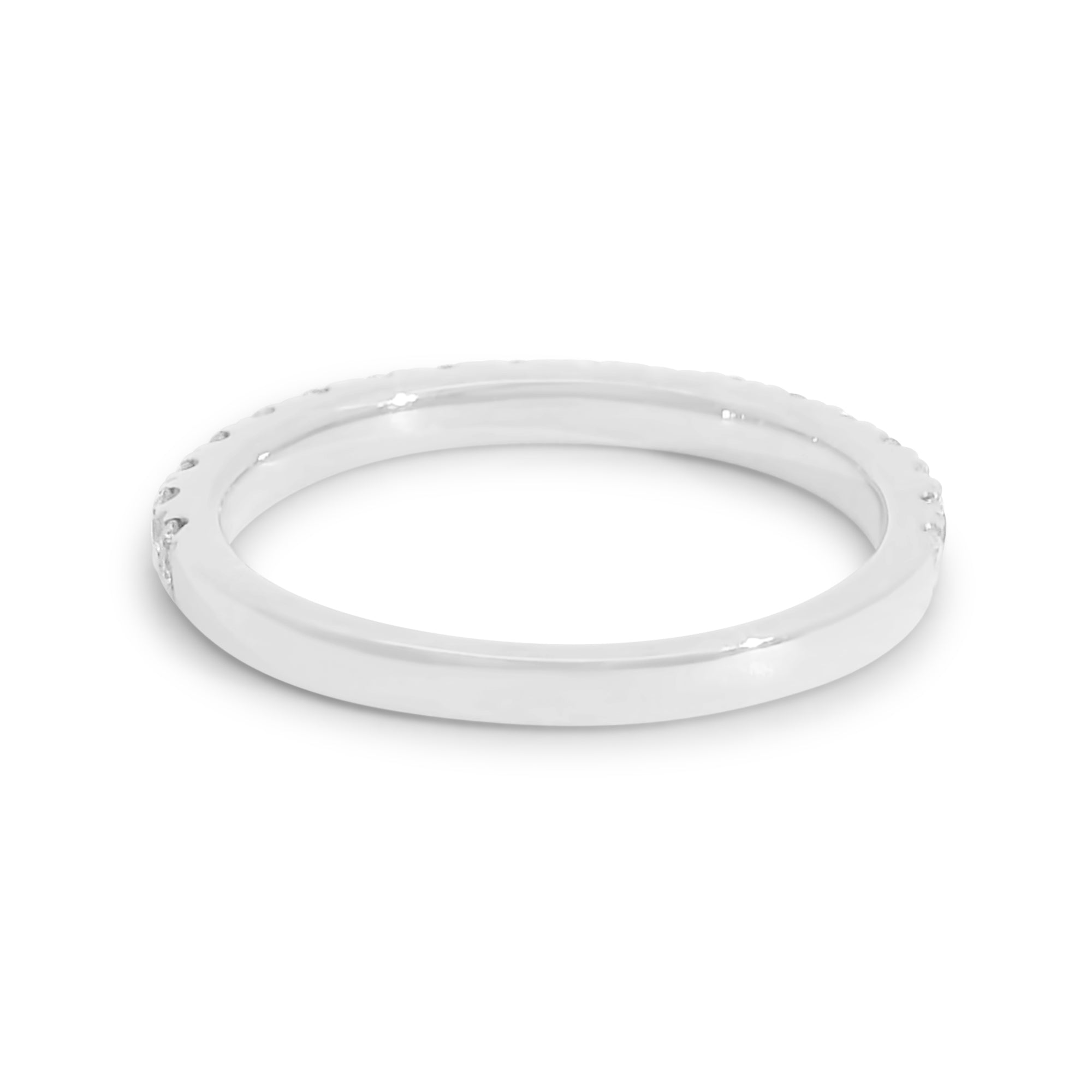 Half Pave Diamond Band (0.38tcw)