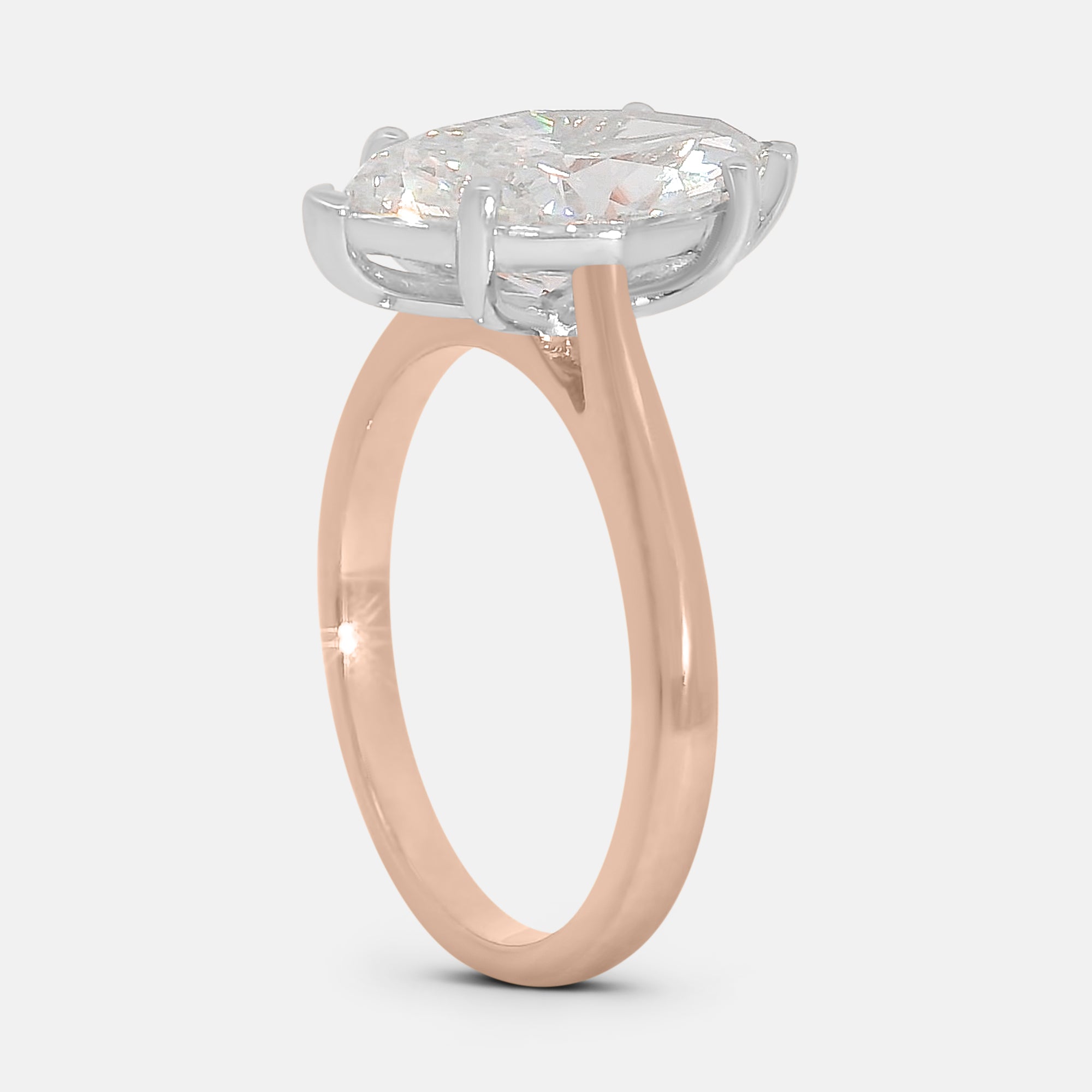 Zipporah Marquise Shape Engagement Ring