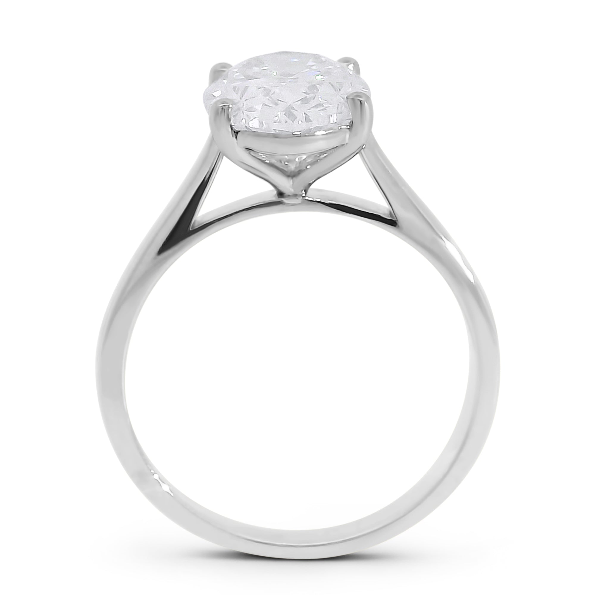Keziah Oval Shape Engagement Ring