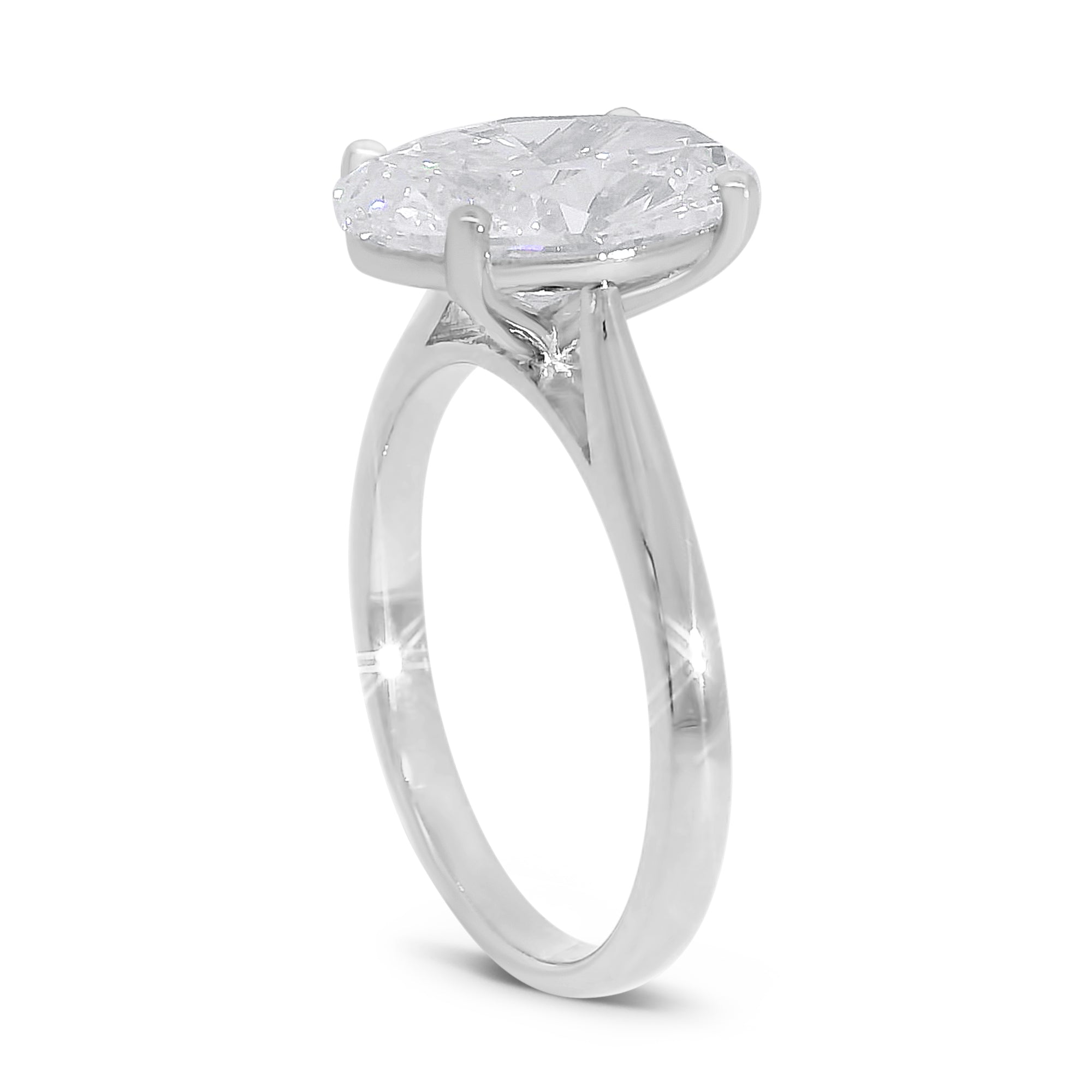Keziah Oval Shape Engagement Ring
