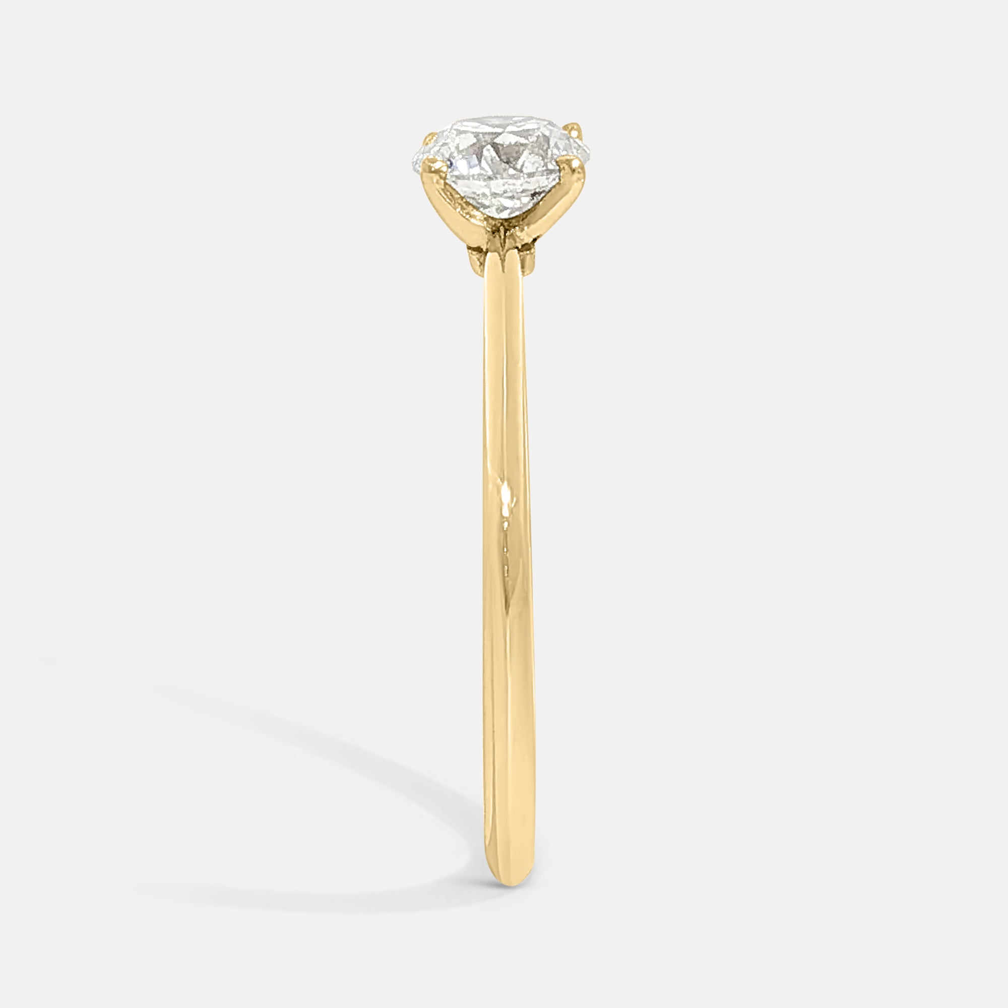 Julie Round Brilliant Cut Engagement Ring