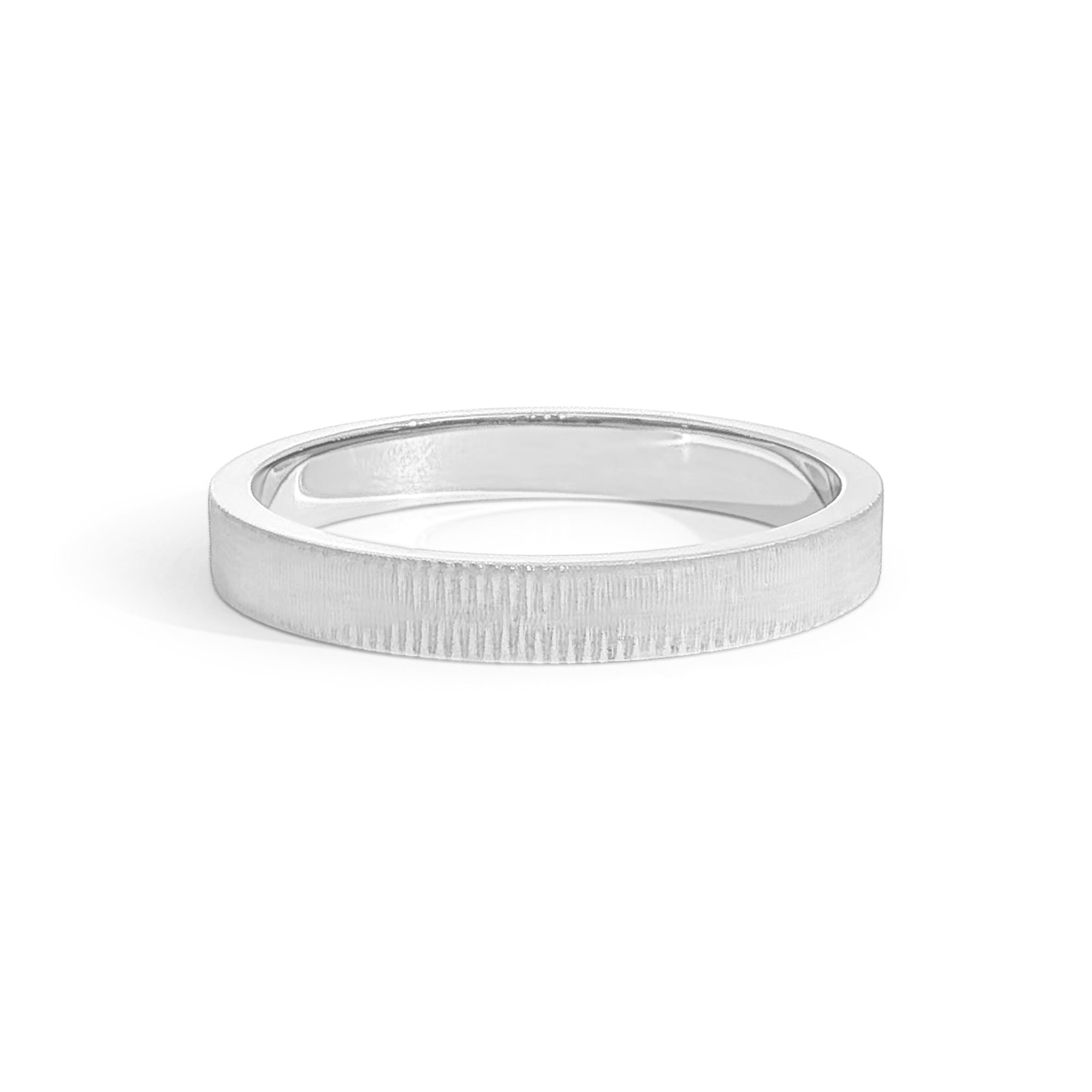 Ribbed Cigar Band 3mm
