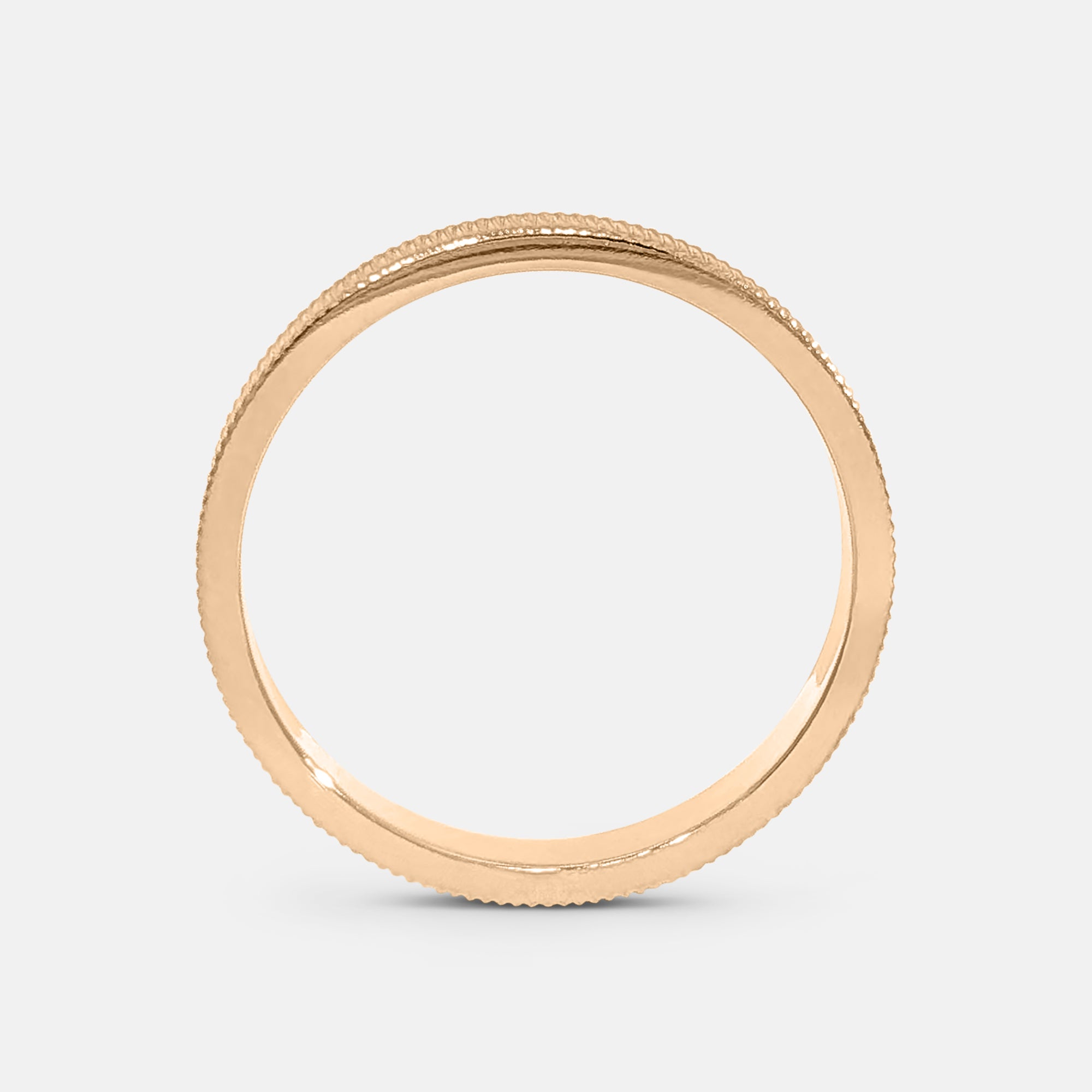 Ribbed Cigar Band 3mm