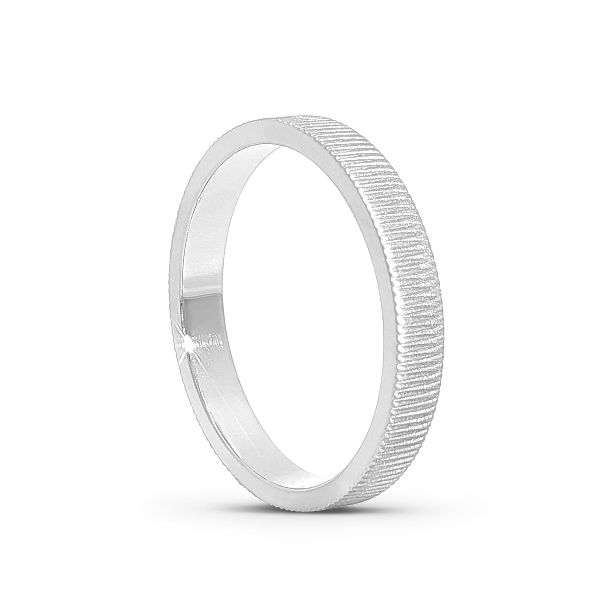 Ribbed Cigar Band 3mm
