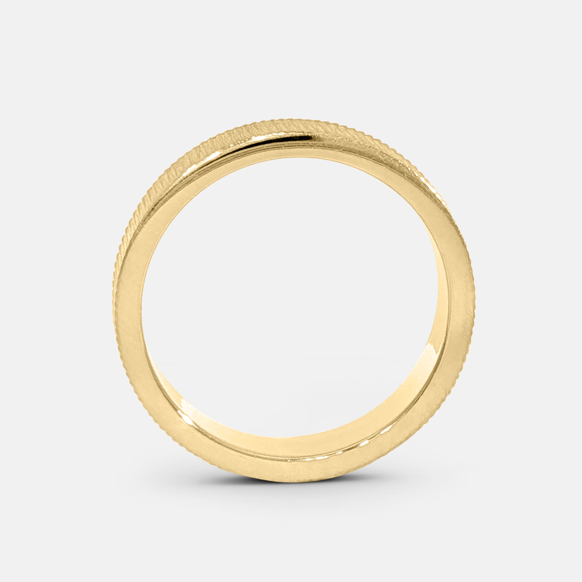 Ribbed Cigar Band 4.2mm