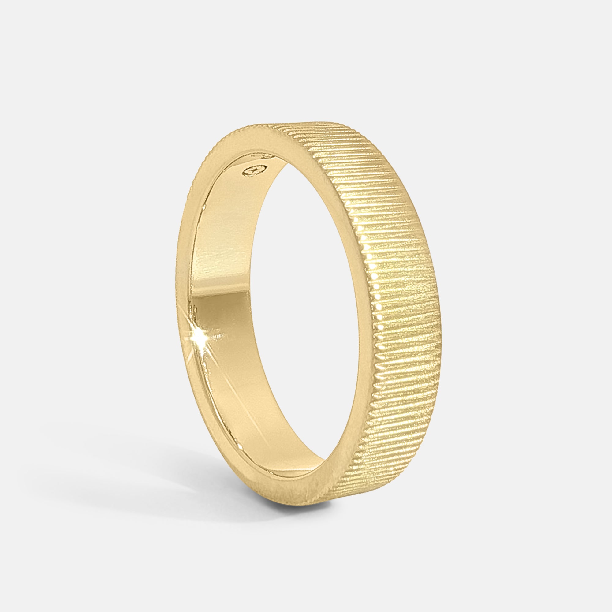 Ribbed Cigar Band 4.2mm