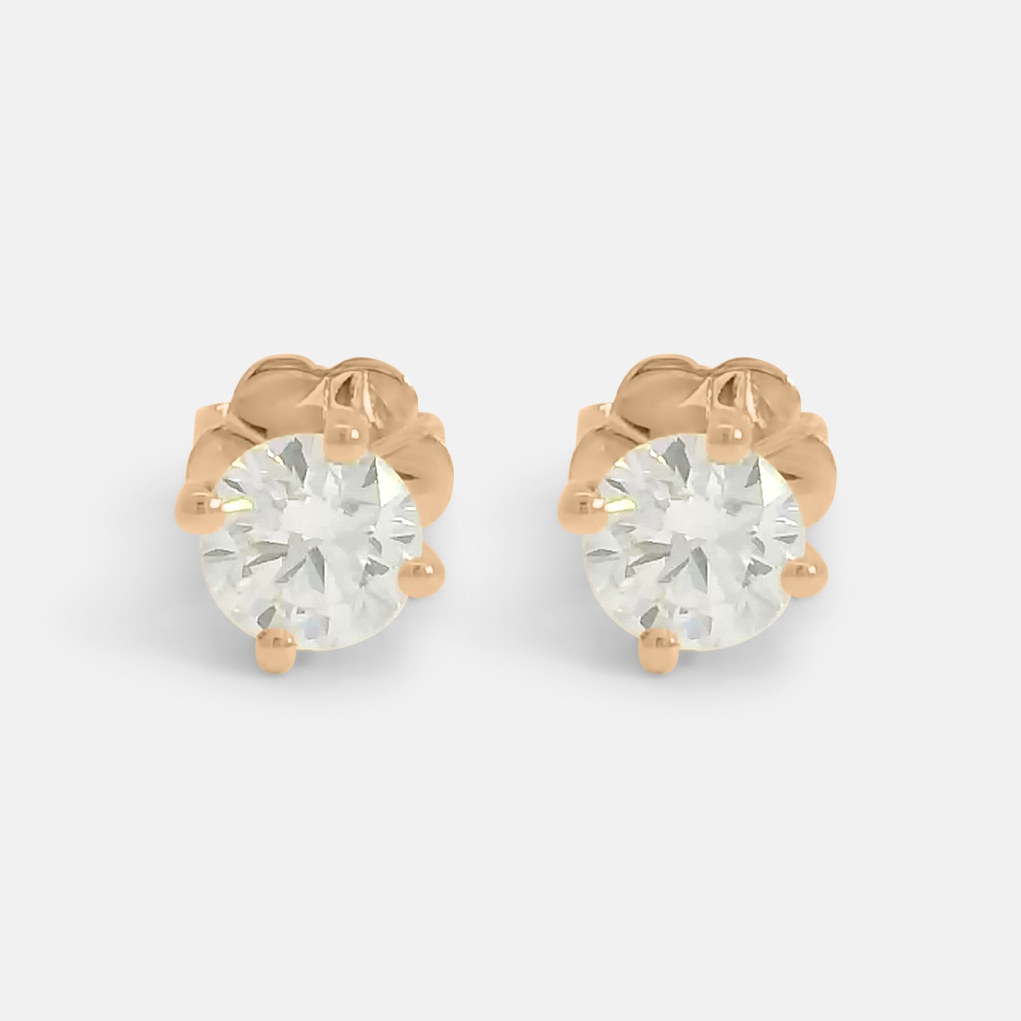 Screw Back Stud Earrings (1tcw)