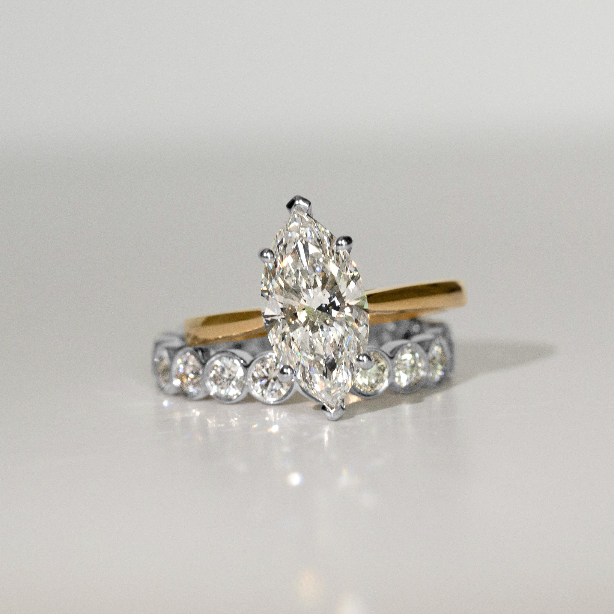 Zipporah Marquise Shape Engagement Ring