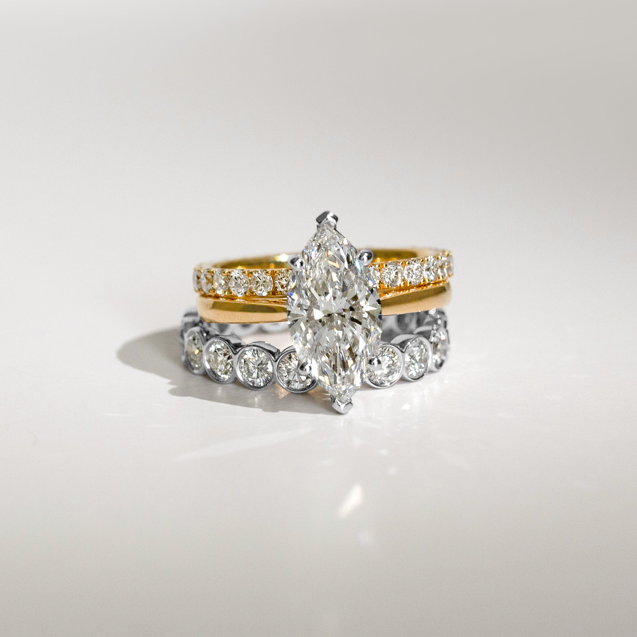 Zipporah Marquise Shape Engagement Ring