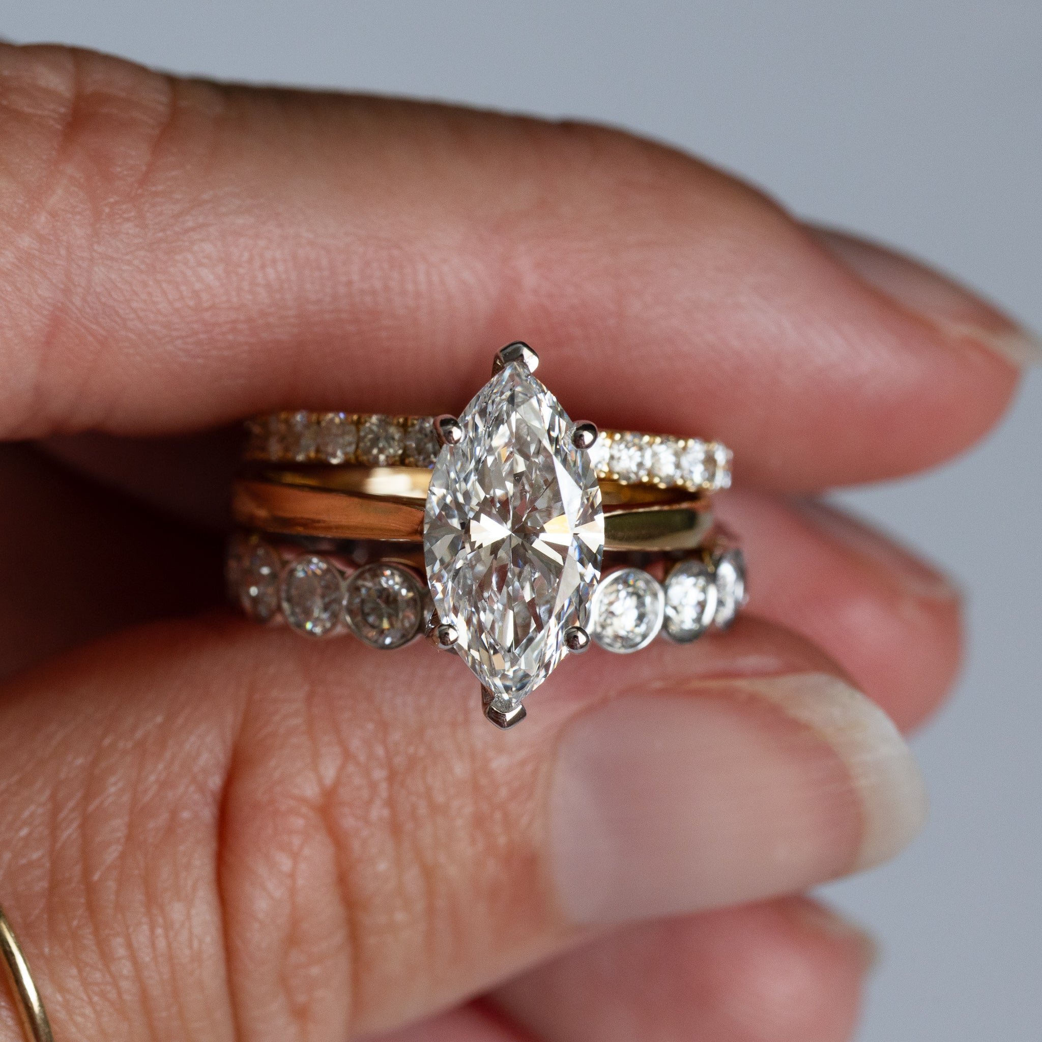 Zipporah Marquise Shape Engagement Ring