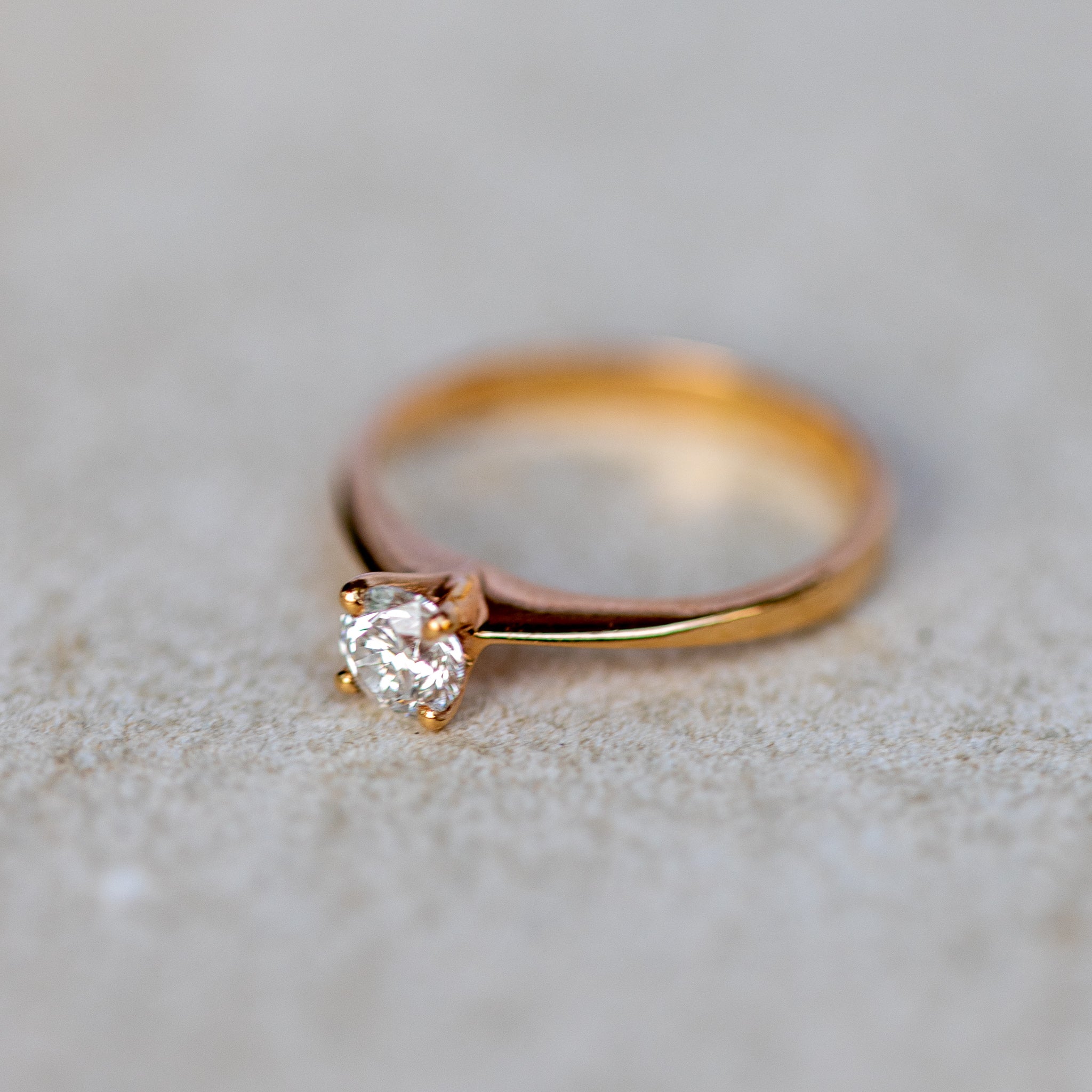 Bonnie Round Brilliant Engagement Ring