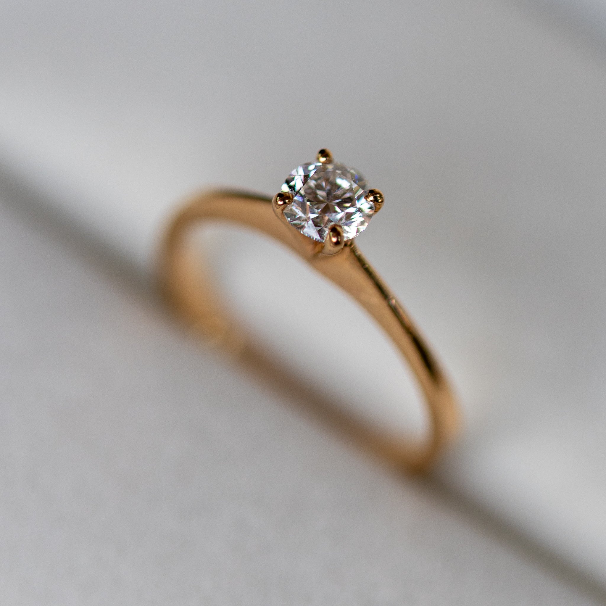 Bonnie Round Brilliant Engagement Ring