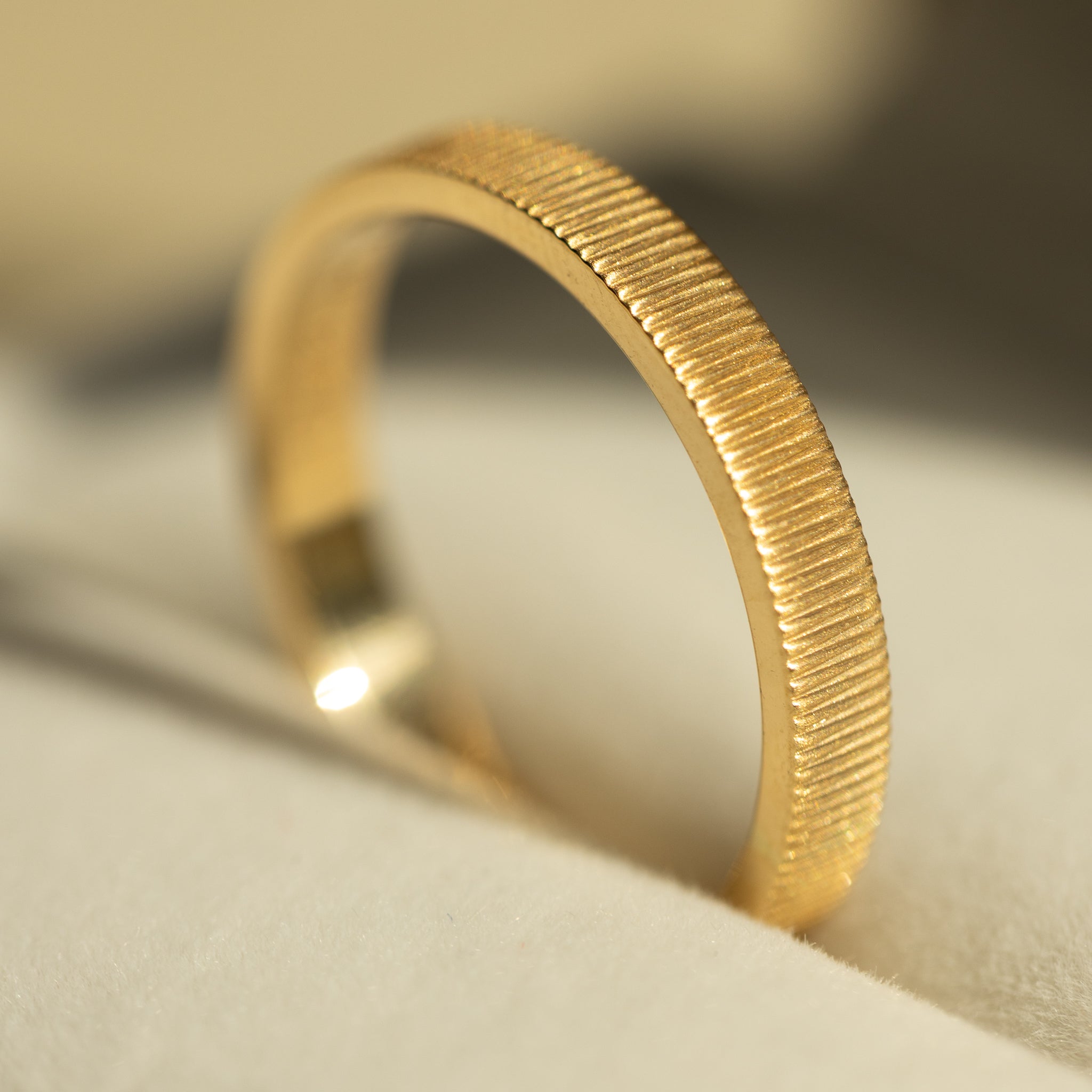 Ribbed Cigar Band 3mm