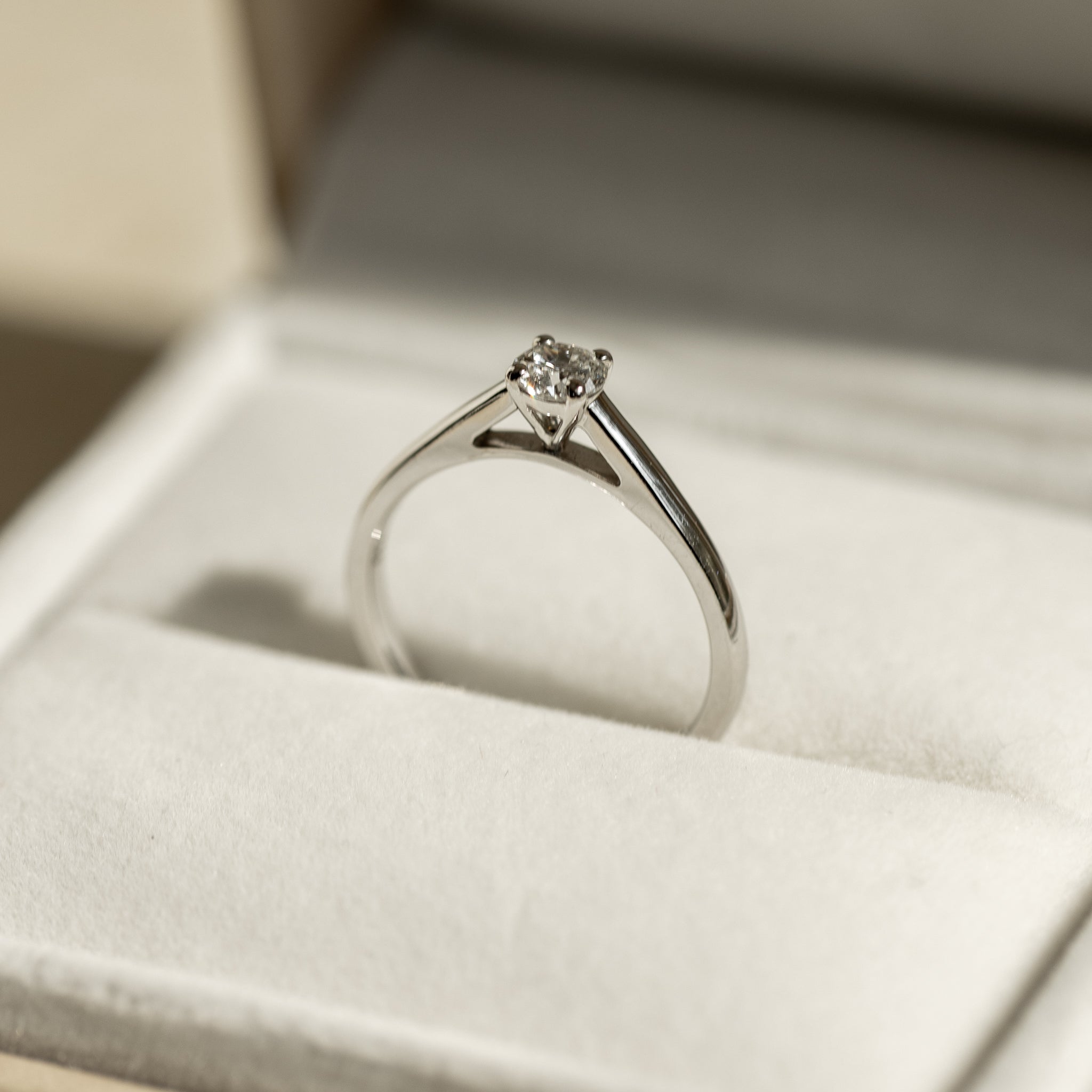 Joy Round Brilliant Cut Engagement Ring