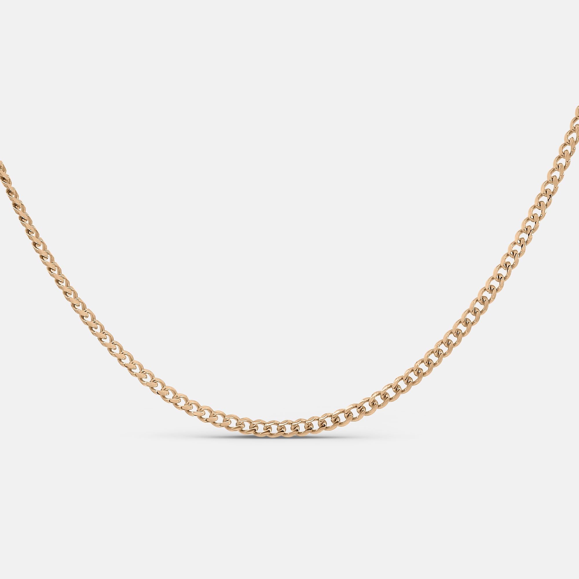 Everyday Curb Chain Necklace (54cm long)