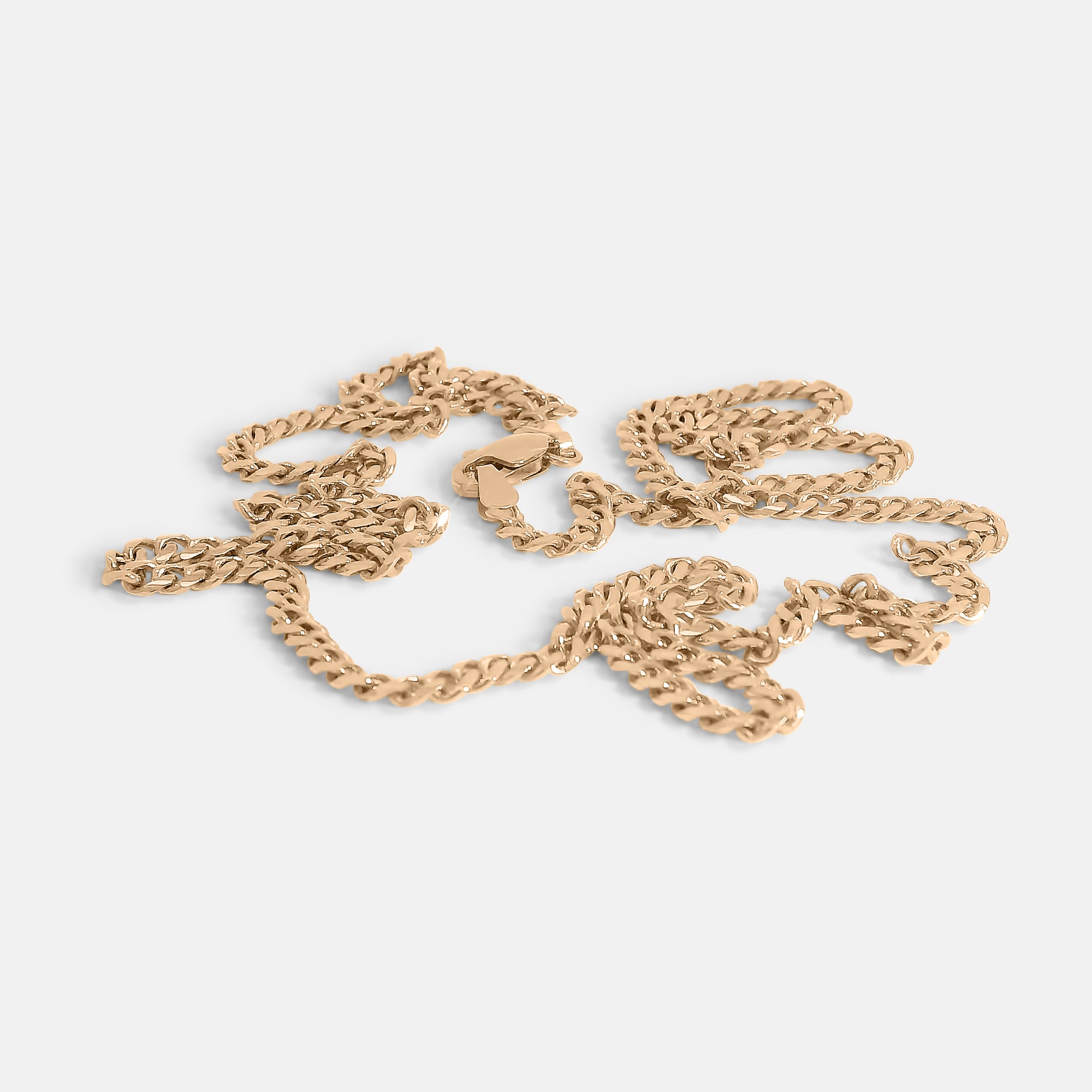 Everyday Curb Chain Necklace (54cm long)