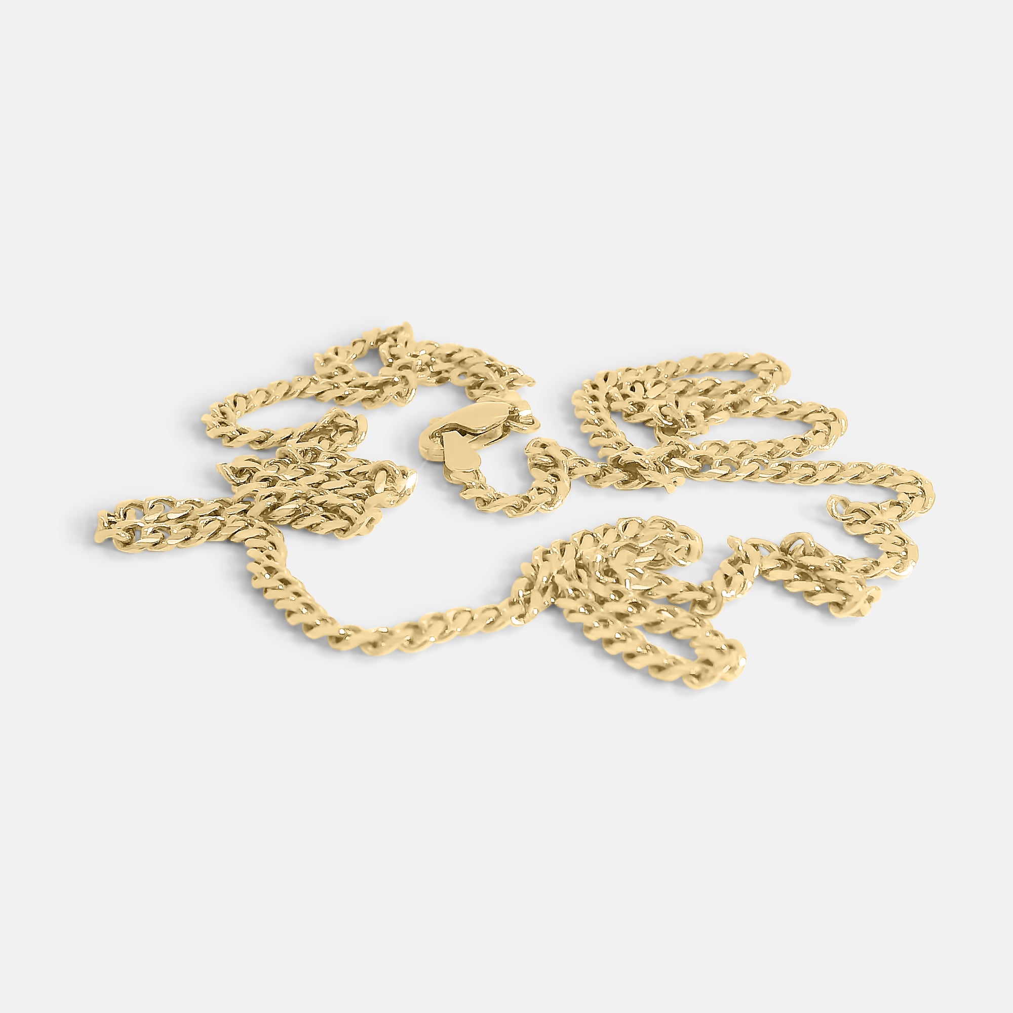 Everyday Curb Chain Necklace (54cm long)